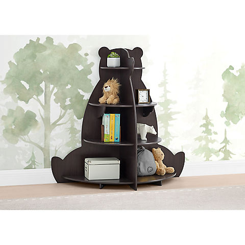 Delta Children Bear Bookcase  - Brown