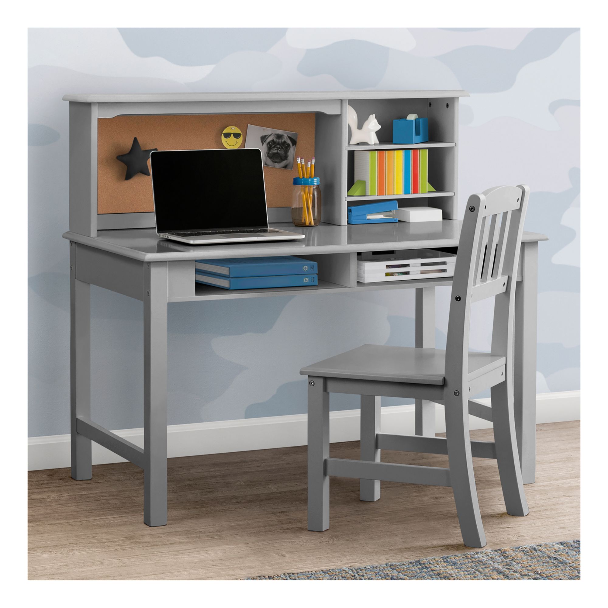 Grey fashion kids desk