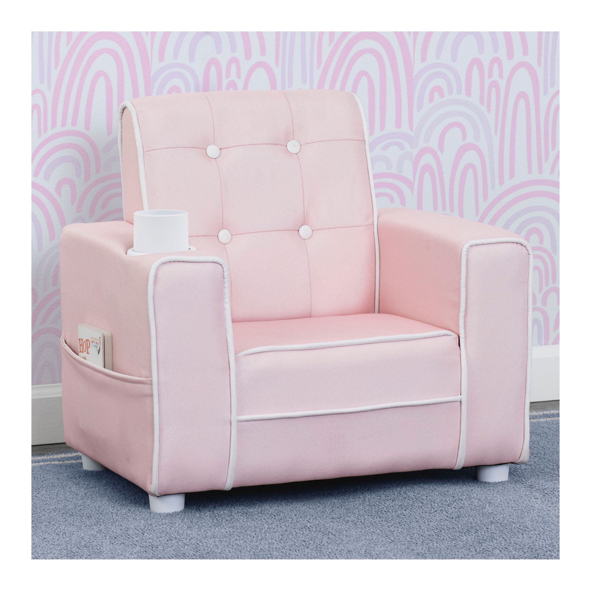 Delta children's upholstered online chair