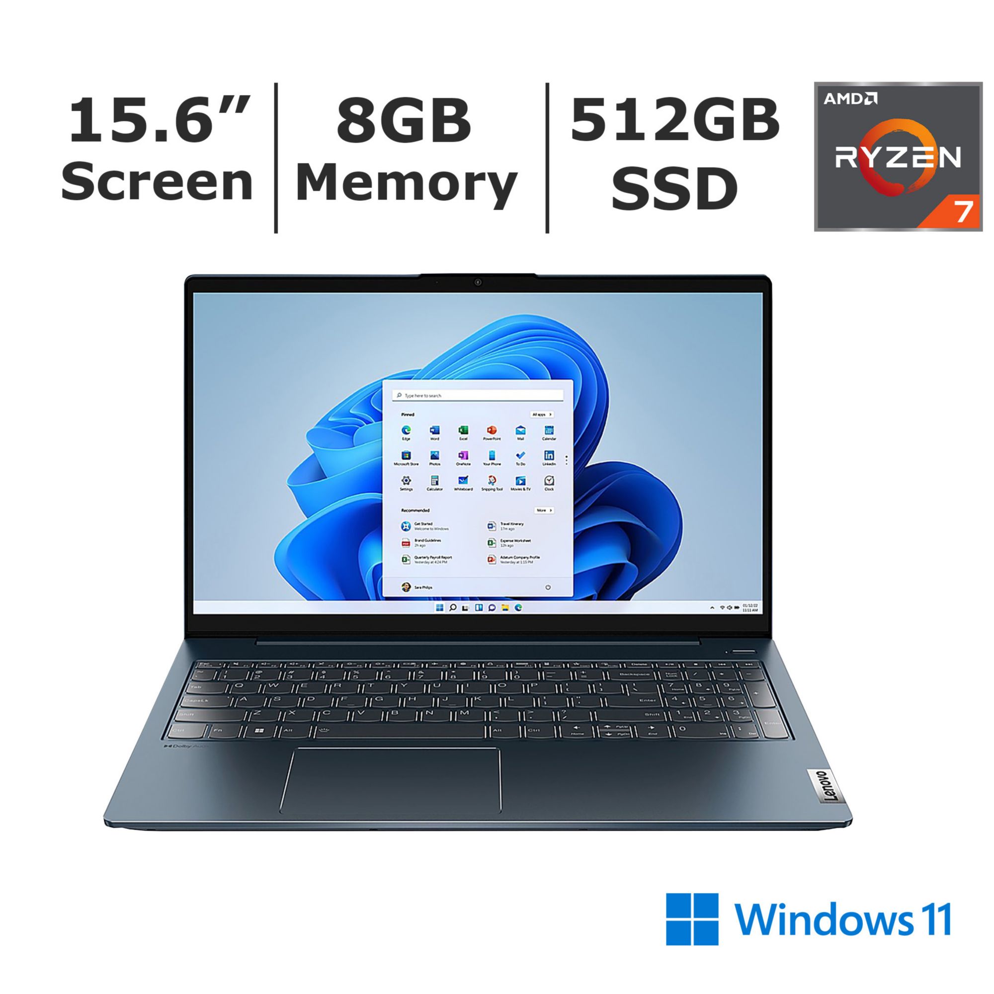 Laptop Lenovo Ideapad 3i Core I5-1135G7 8GB 512GB SSD 15.6 Touch