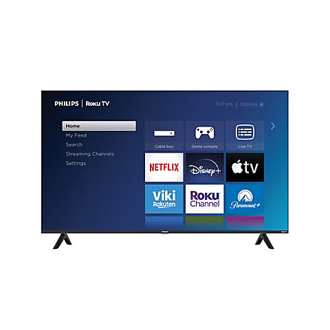 Philips 55" PUL66 UHD Roku Smart TV with 3-Year Coverage
