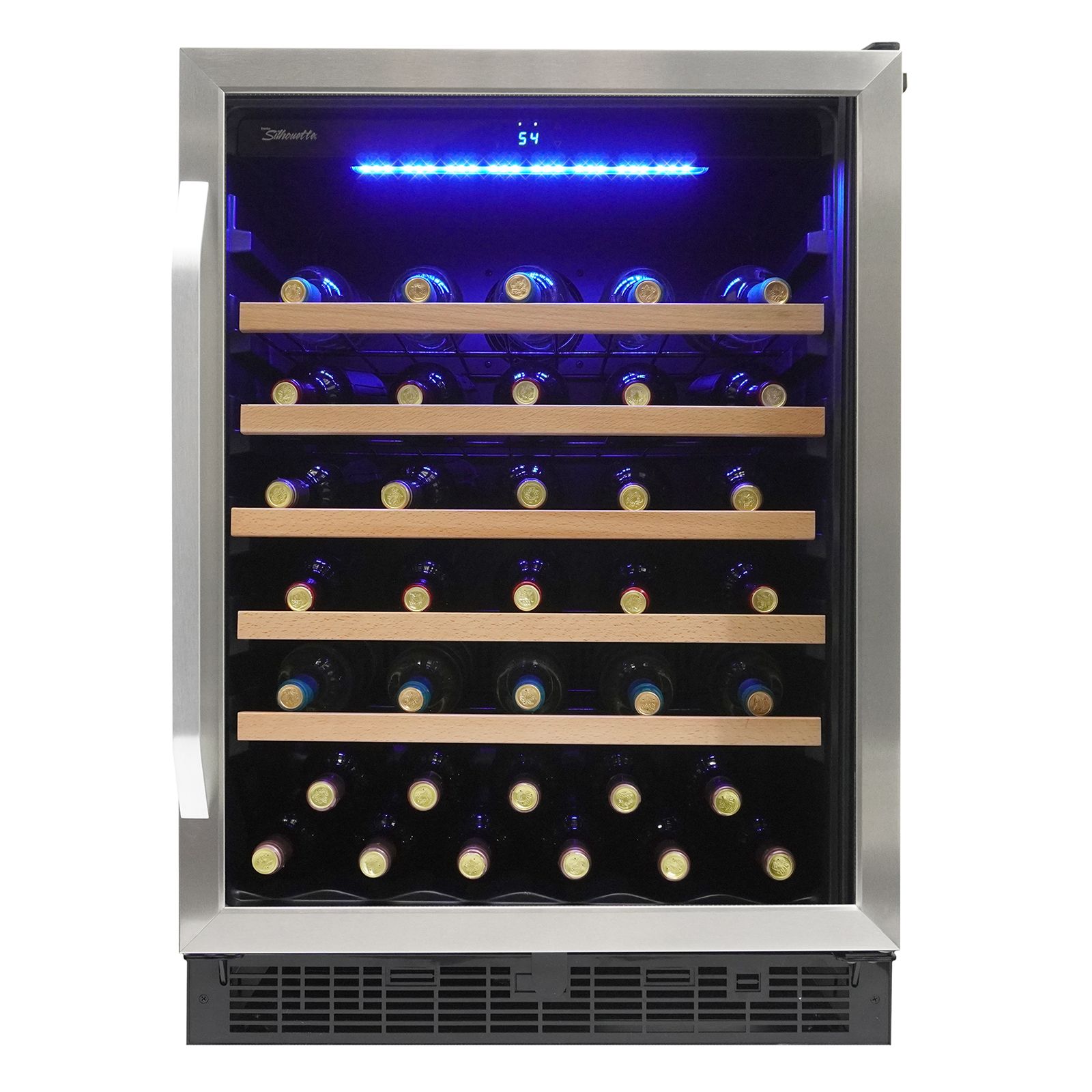 Silhouette Stainless Steel Wine Cooler