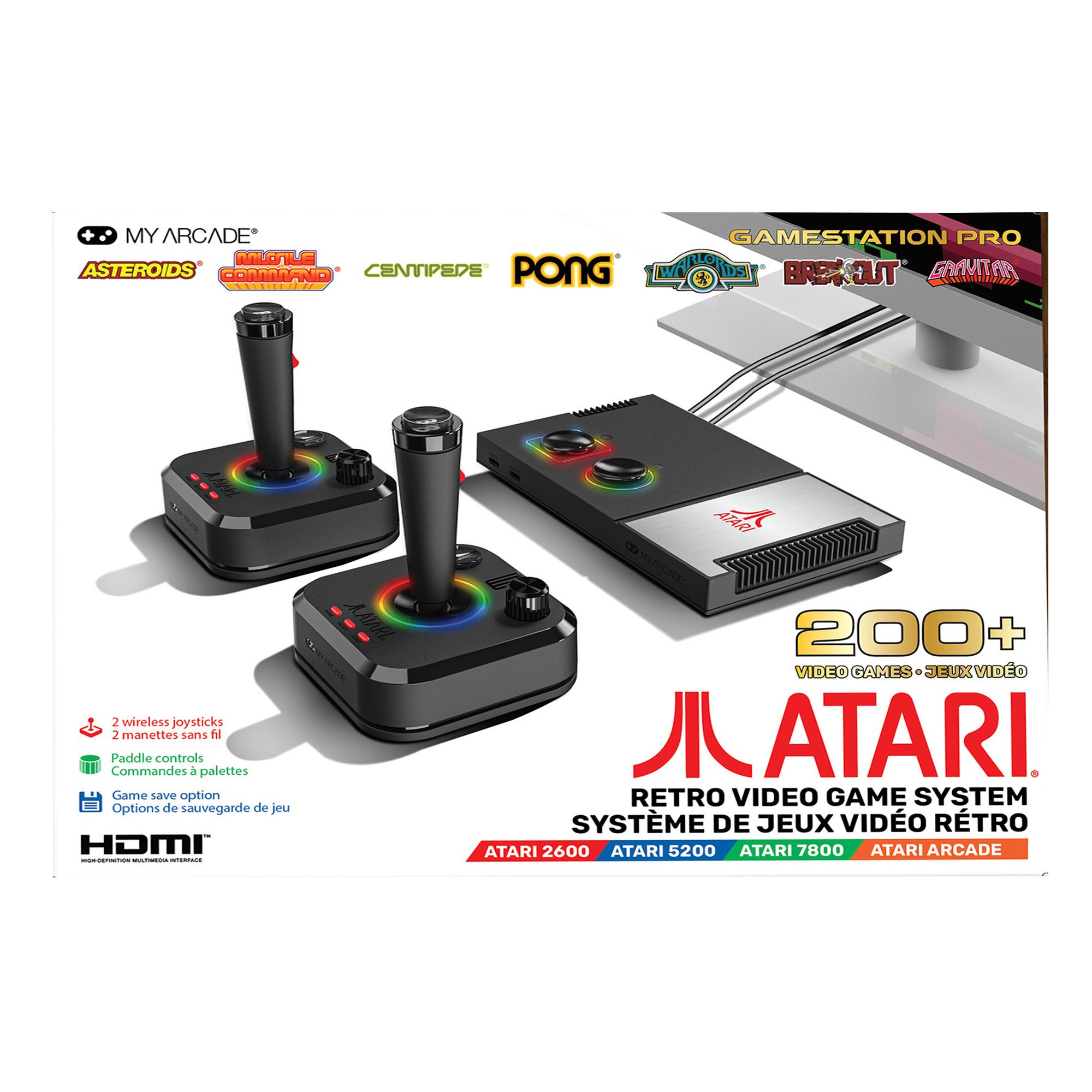 My Arcade® Releases The Atari® Gamestation Pro With 200