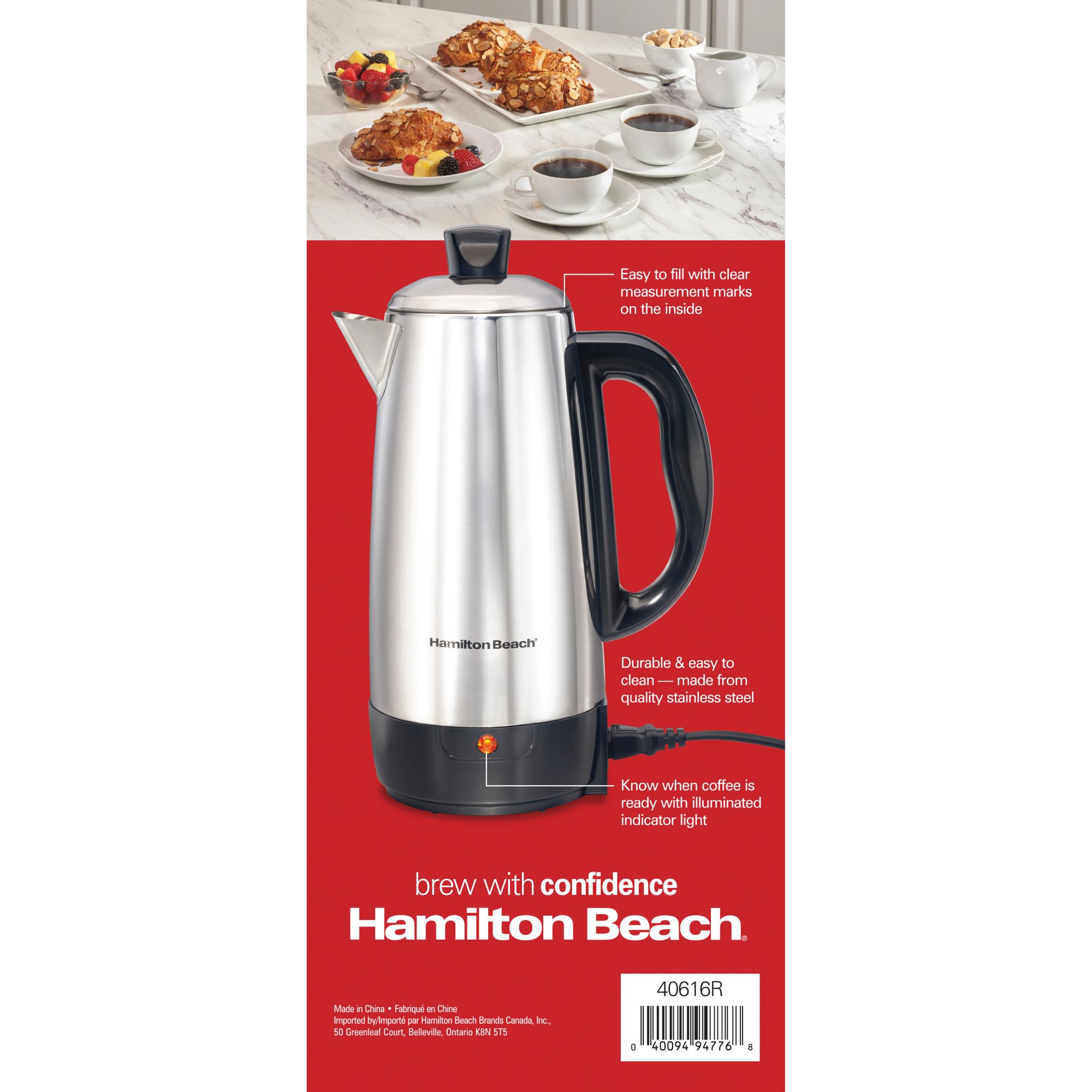 Hamilton beach percolator best sale