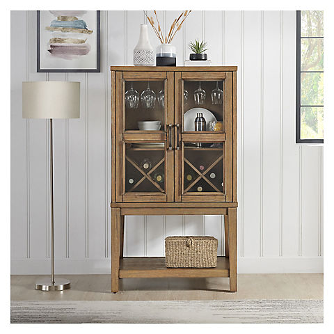Foremost Home Arlo Multi-Function Bar Cabinet - Brown