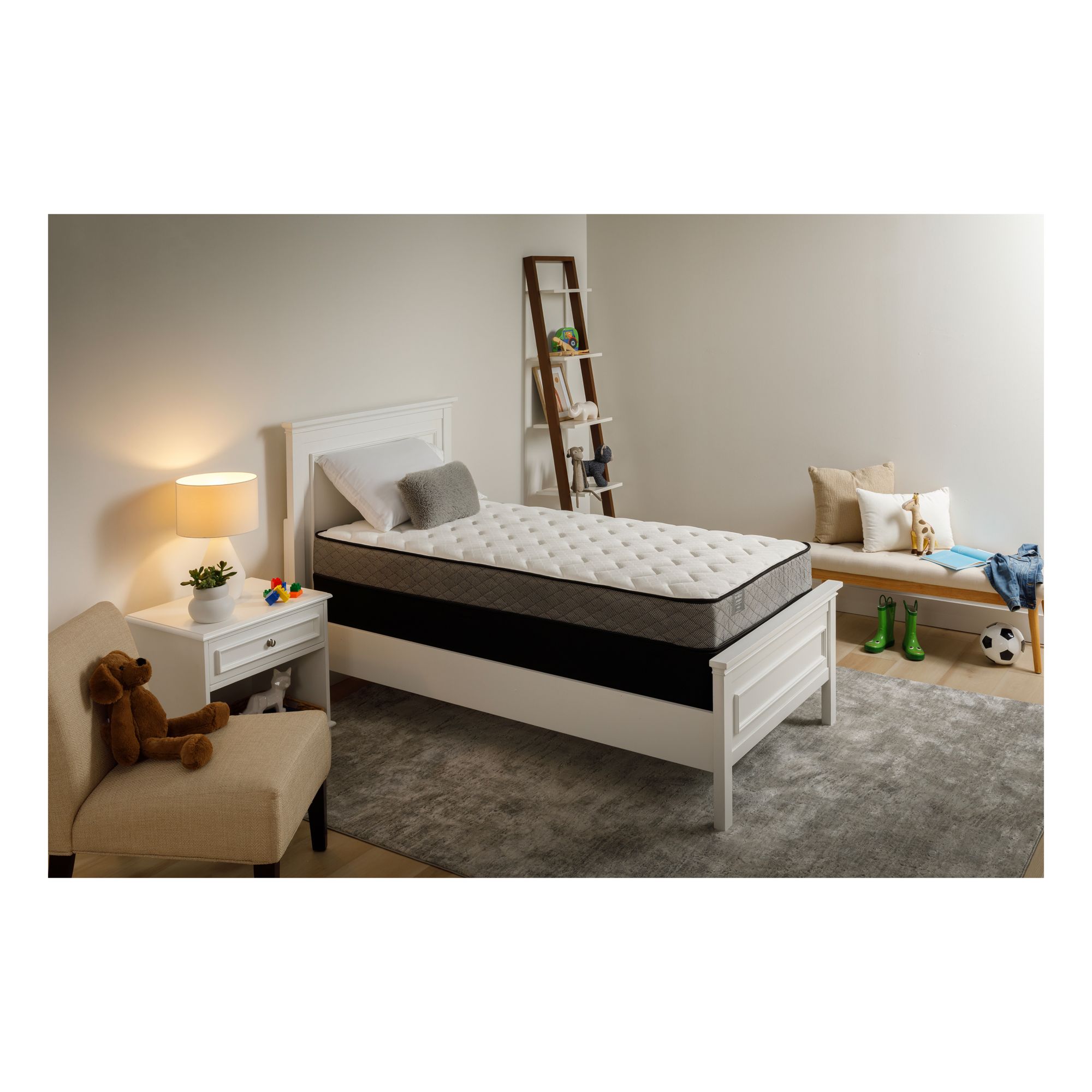 Berkley jensen twin euro pillow hot sale top ultimate comfort innerspring mattress