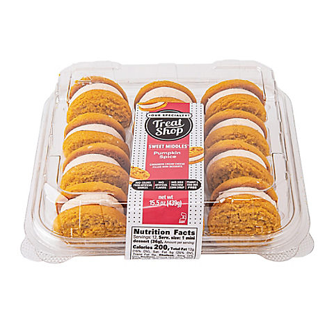 Pumpkin Spice Sweet Middles Baked Cookies, 12 ct.
