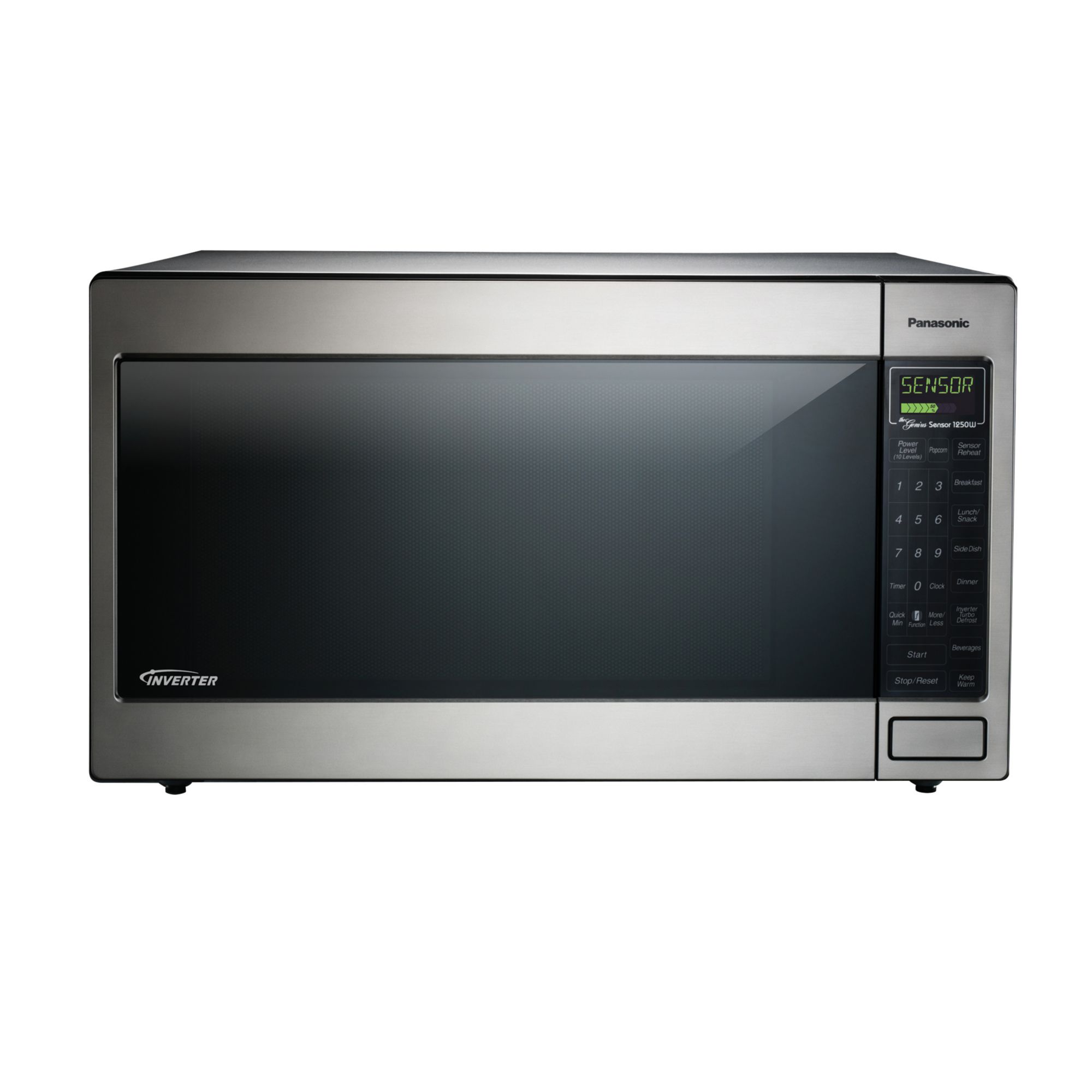 Stainless Steel 25 Countertop Microwave Oven with Convection