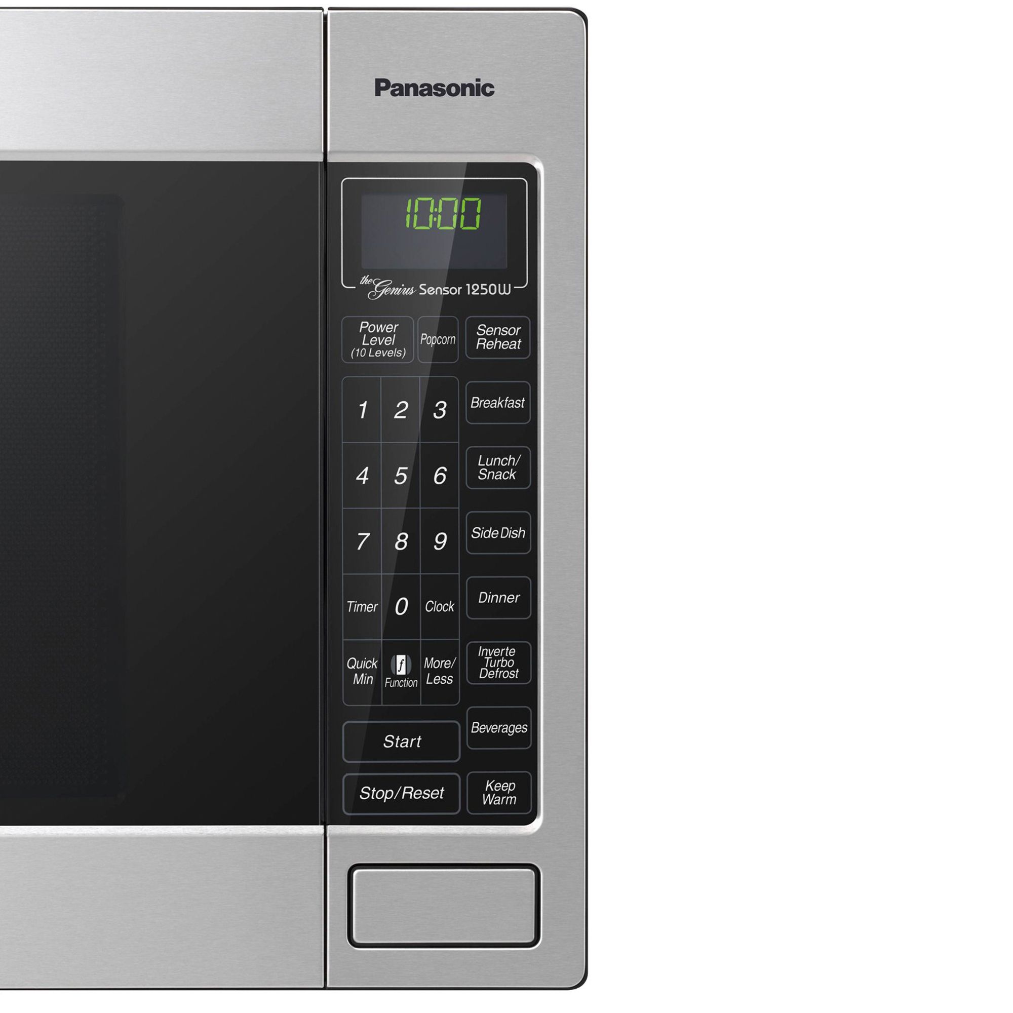 Panasonic NN-T945SF 2.2 cu. ft. 1250W Stainless Steel Countertop Microwave  Oven