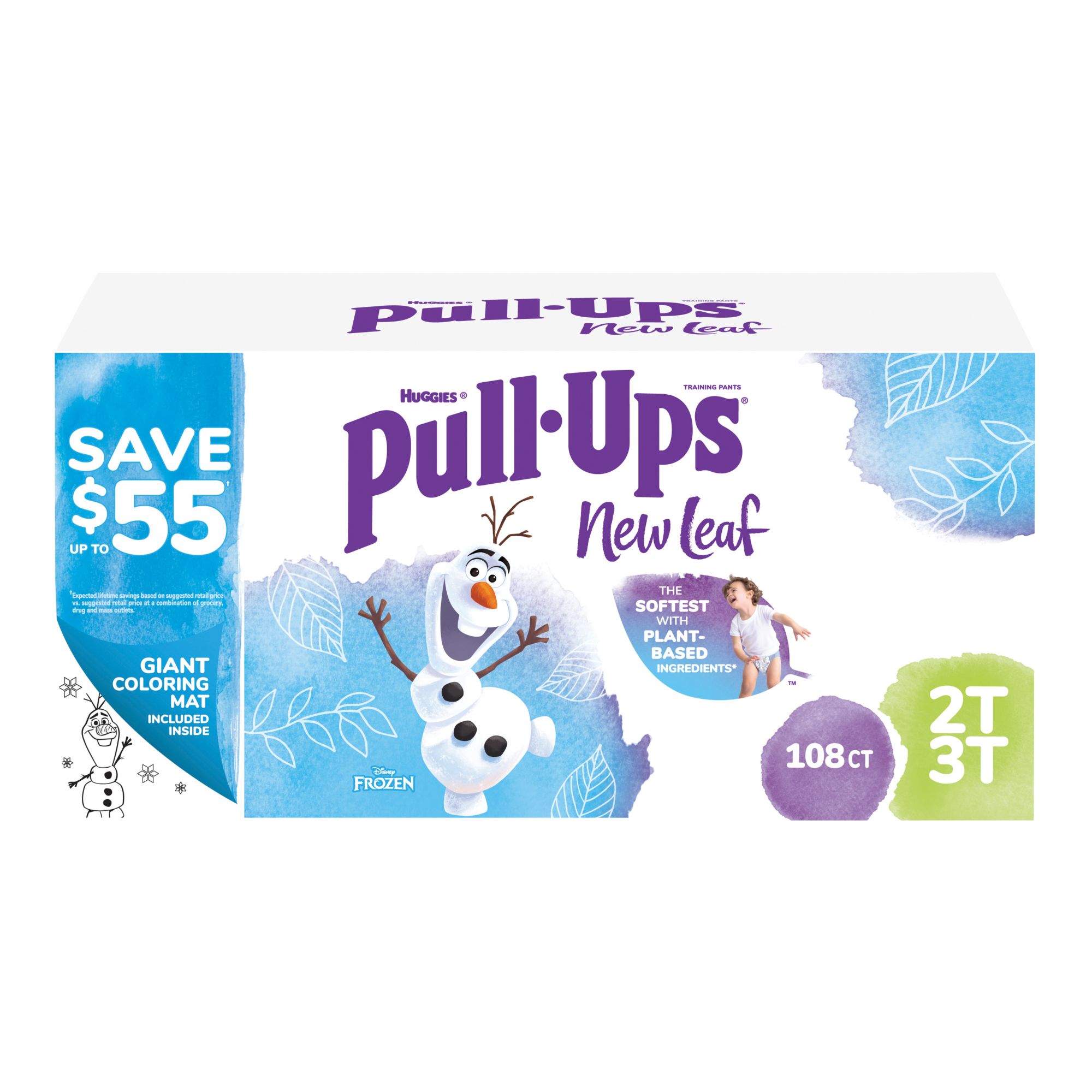 Pull Ups New Leaf Girls' Disney Frozen Potty Training Pants Review 
