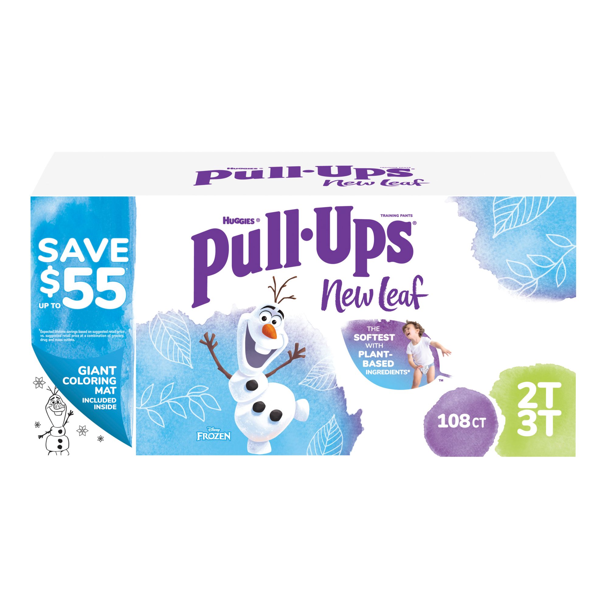  Pull-Ups New Leaf Girls Disney Frozen Potty Training Pants,  3T-4T