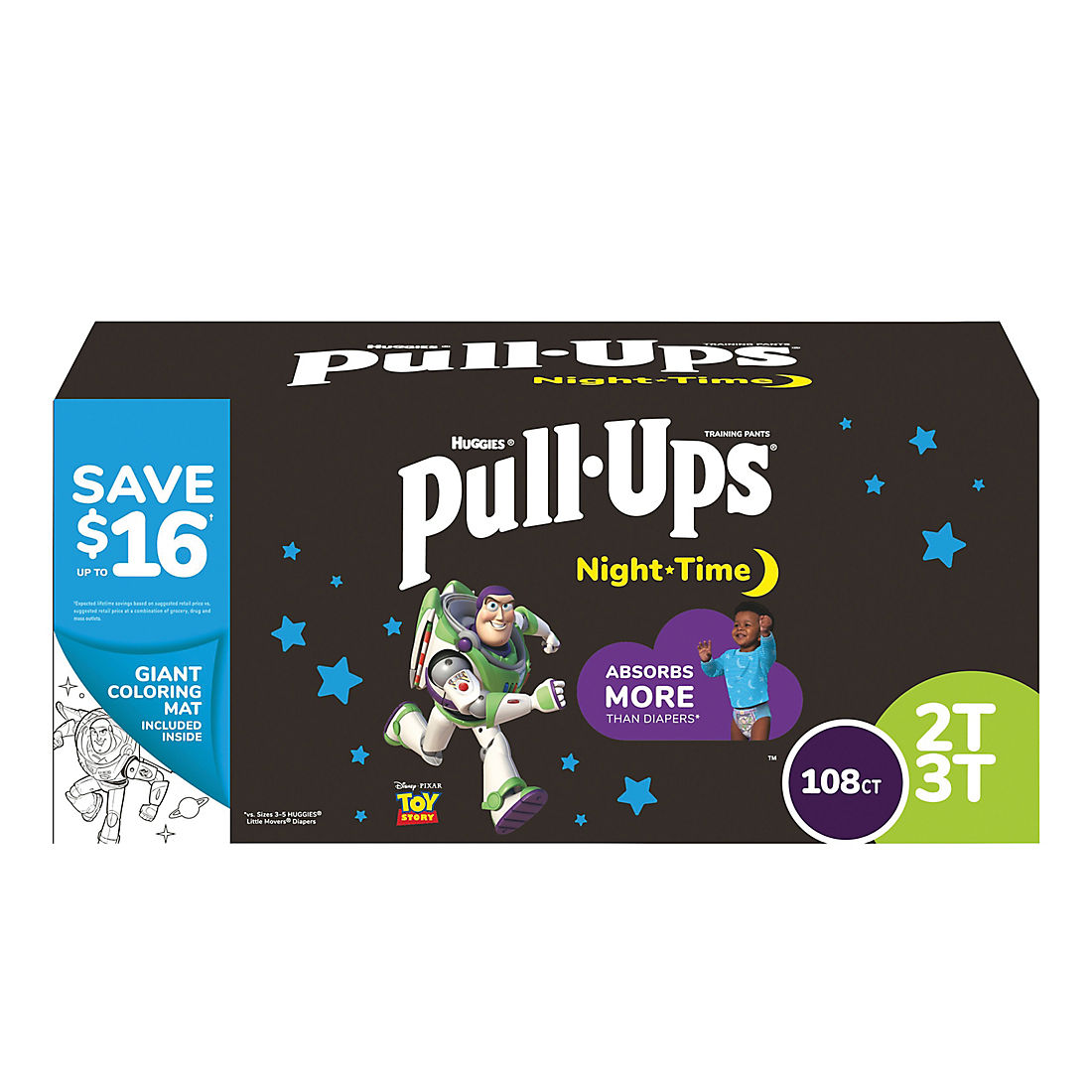 Pull-Ups Boys' Nighttime Disposable Training Pants - Select Size