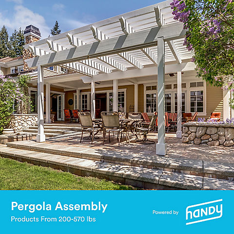 Pergola Assembly, Over 200 lbs.