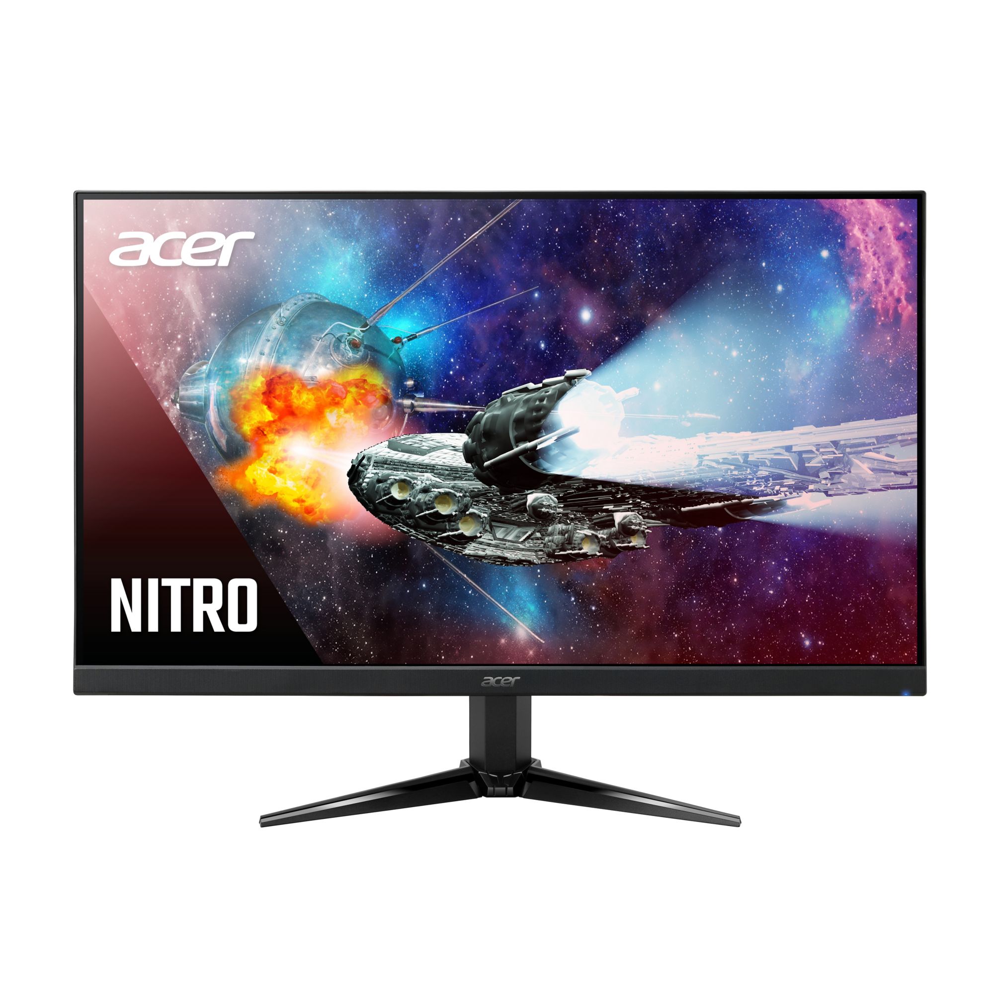 Monitor Gamer Acer Nitro QGO, 23.8 Pol VA, FHD, 1ms, 180Hz, FreeSync  Premium, HDMI/DP, QG240Y