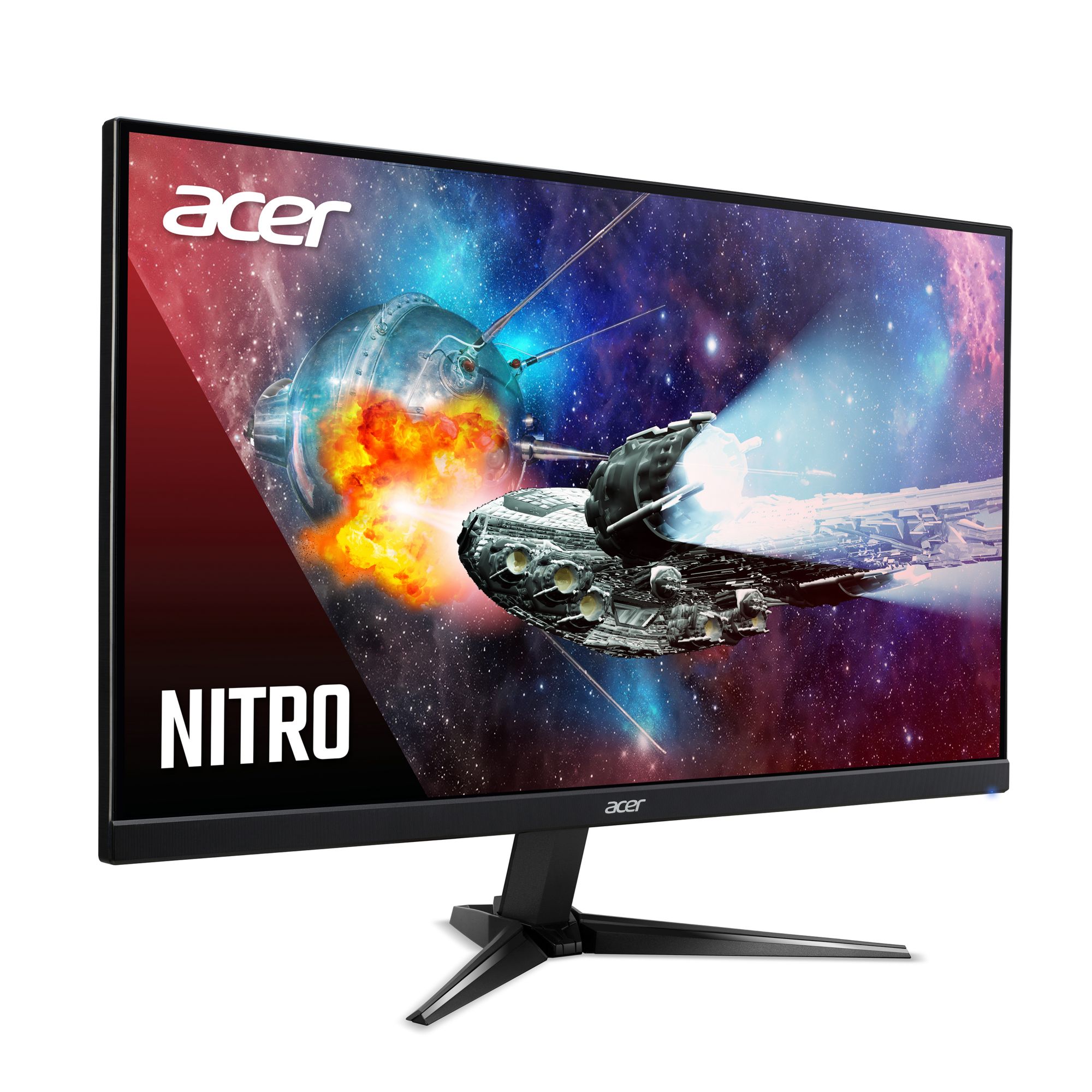 Monitor Gamer Acer Nitro QGO, 23.8 Pol VA, FHD, 1ms, 180Hz, FreeSync  Premium, HDMI/DP, QG240Y