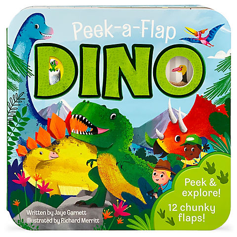 Dino: Peek a Flap Board Book