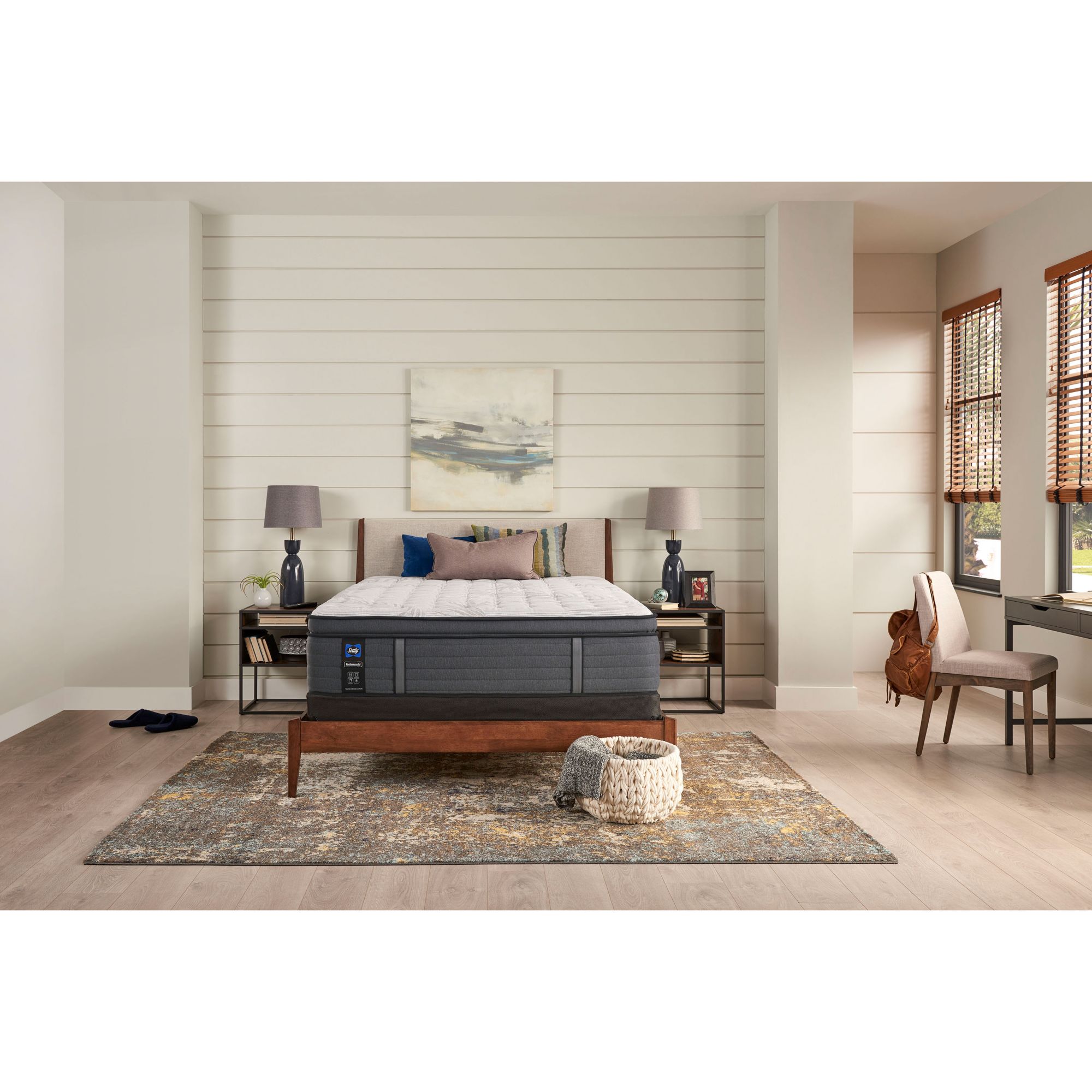 Queen size sealy posturepedic deals pillow top mattress