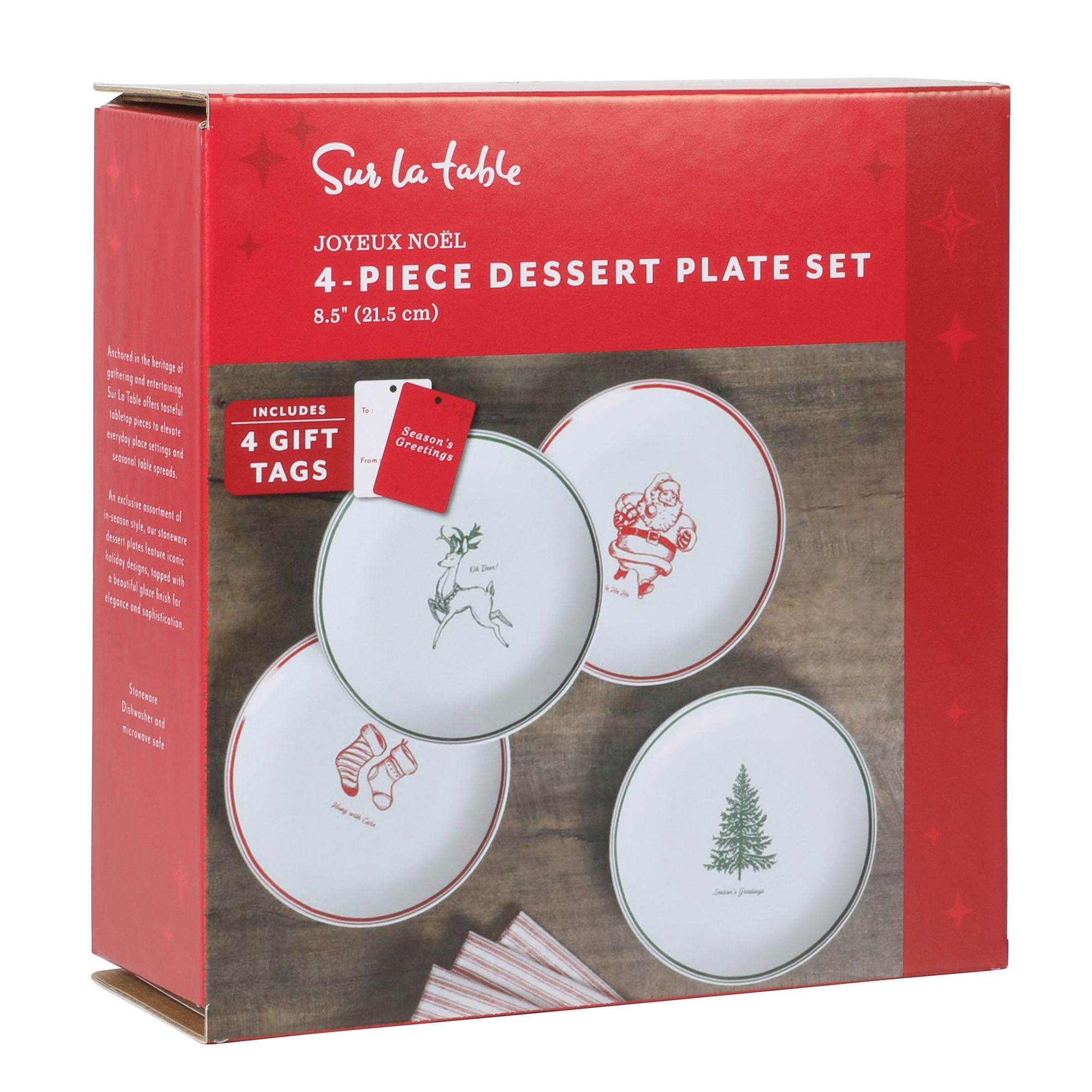 Dessert Plate Set of 4