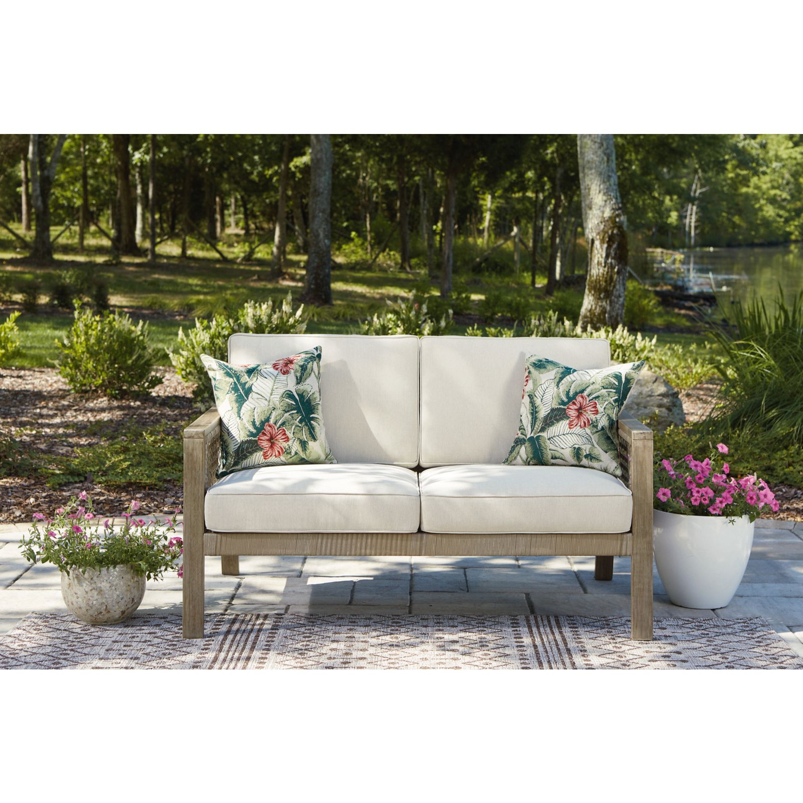 Ashley Furniture Barn Cove Loveseat with Cushion