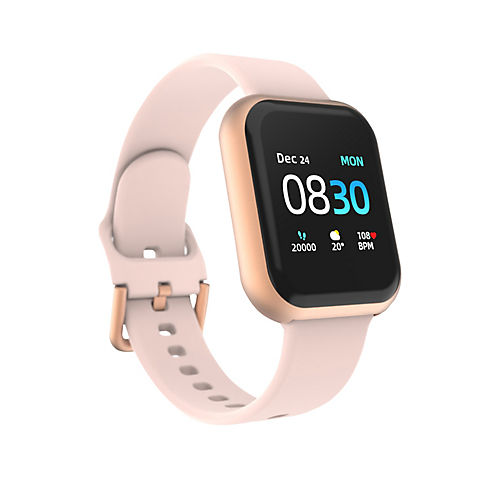 iTouch Air 3 Smartwatch Fitness Tracker - Rose Gold with Blush Strap