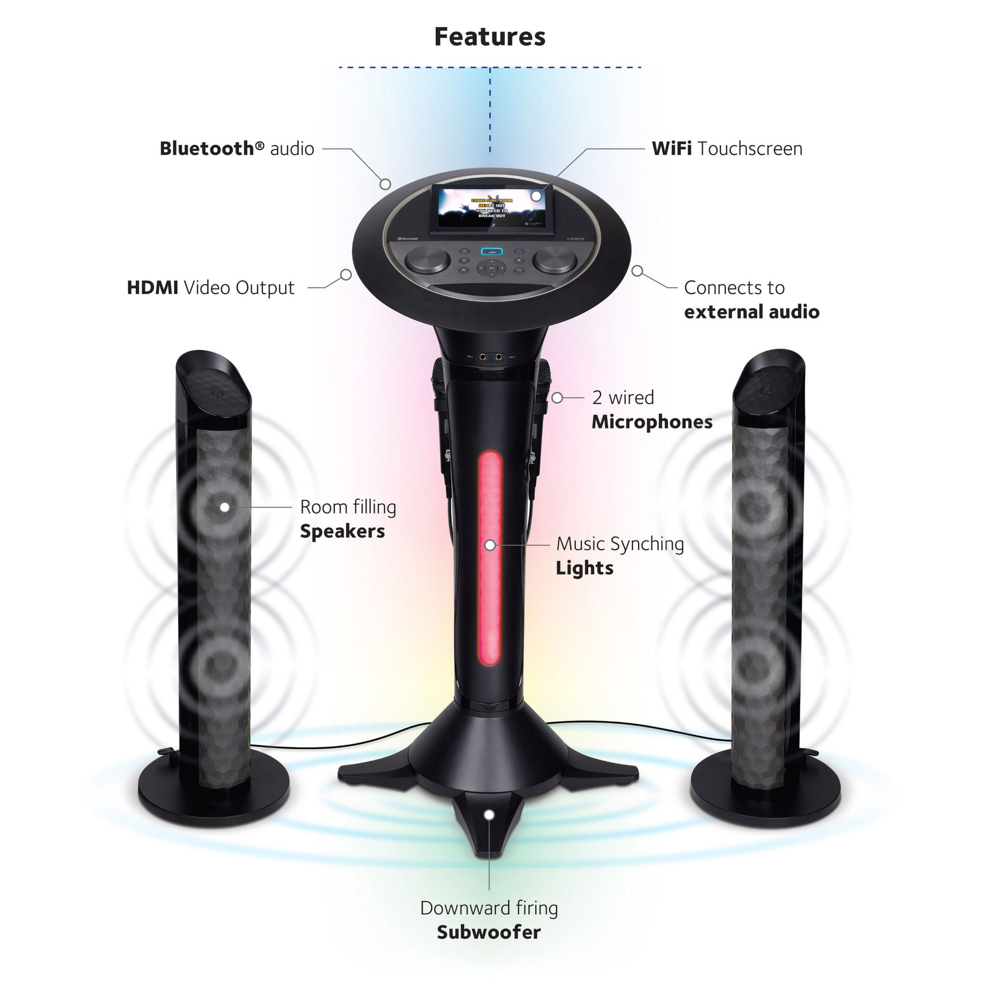 Singing Machine Premium Wi-Fi Karaoke System