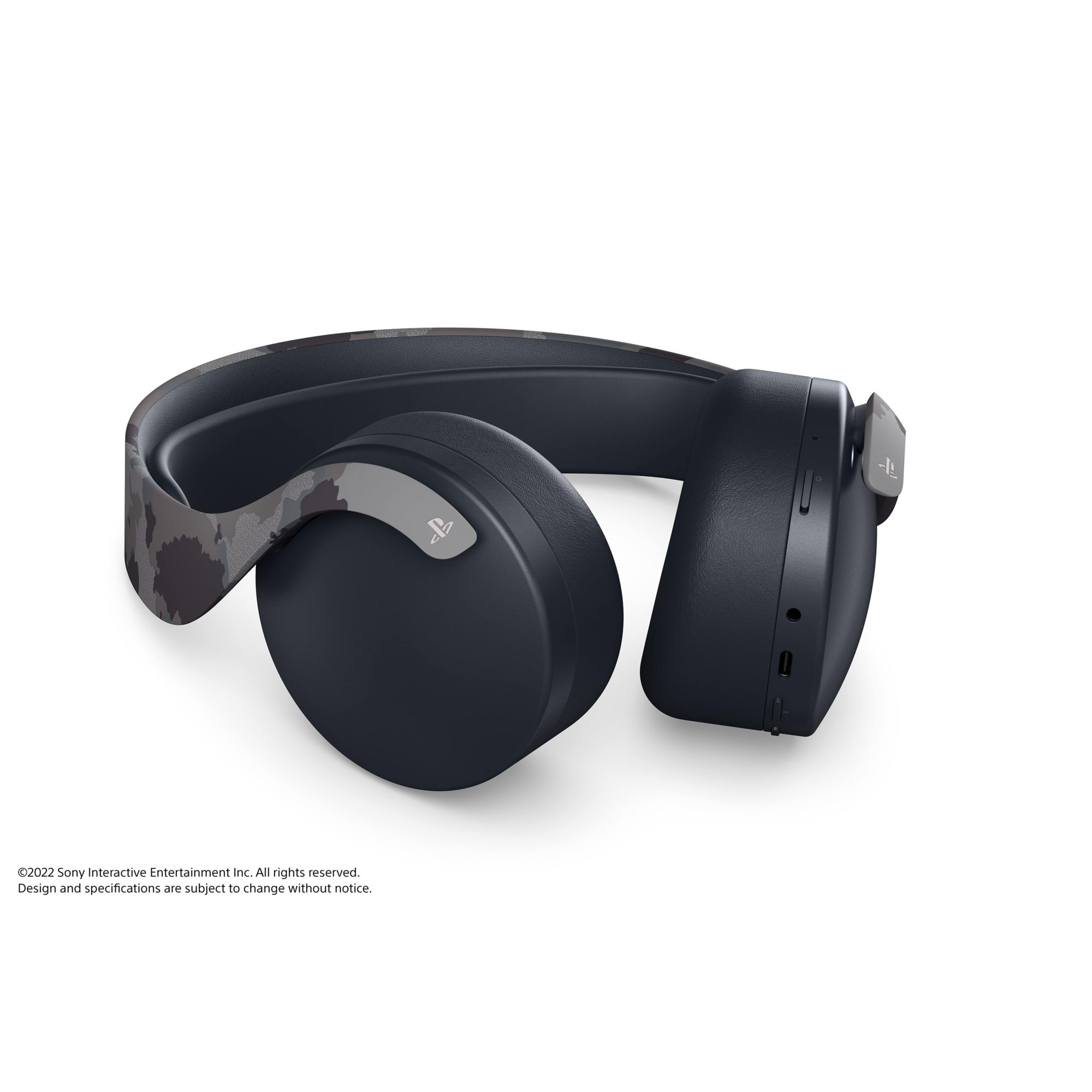 Sony PS5 Pulse 3D Wireless Headset, Grey Camouflage