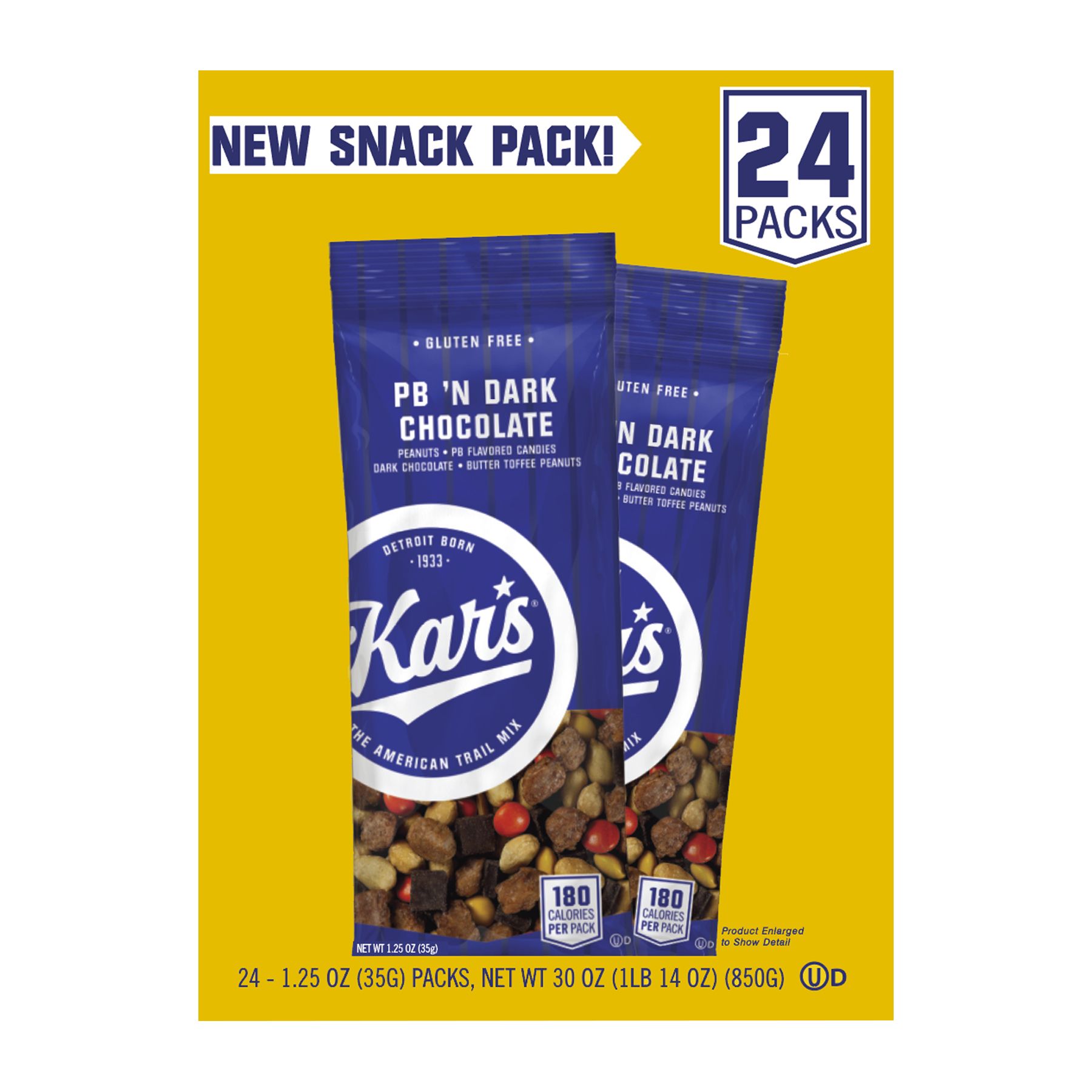 Kars Sweet n Salty Trail Mix 2 Oz Box Of 40 Packs - Office Depot