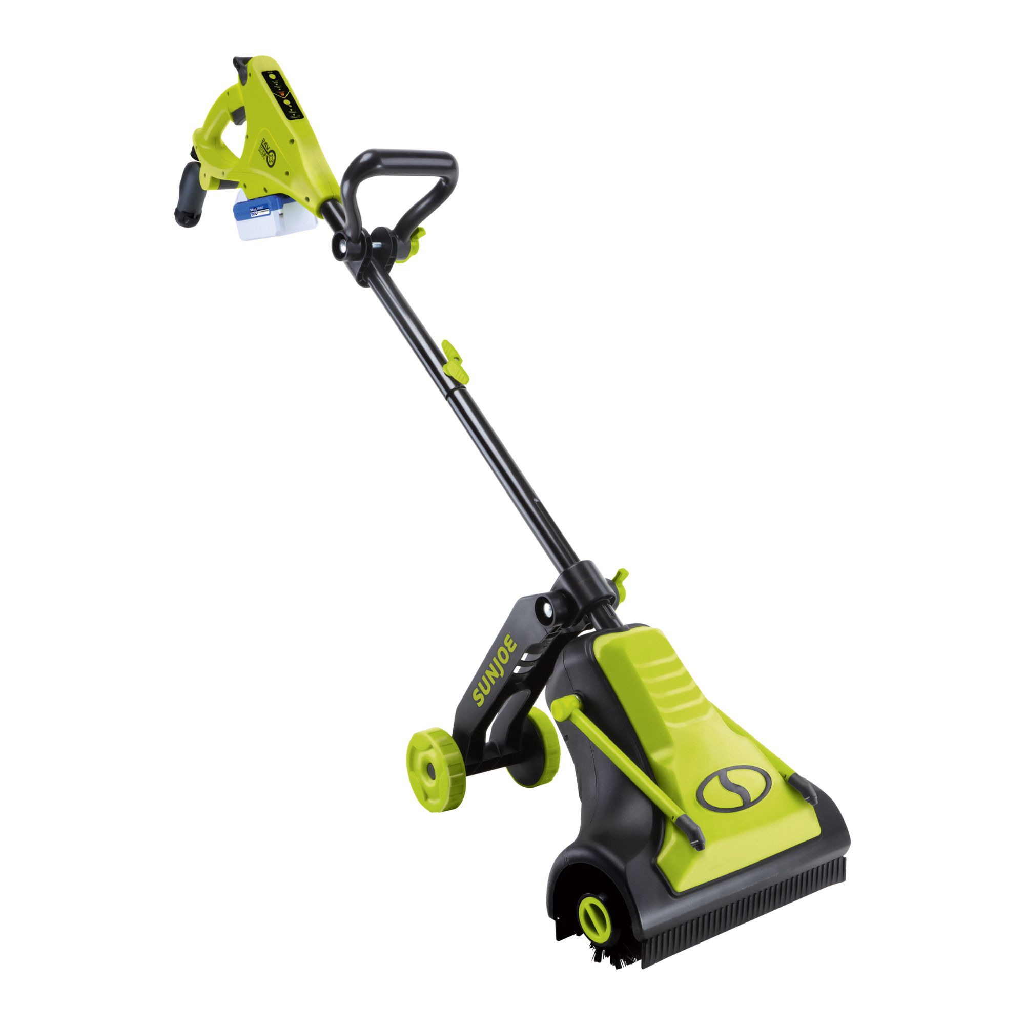 Sun Joe Power Scrubber with Extension Handle in the Power Scrubbers  department at