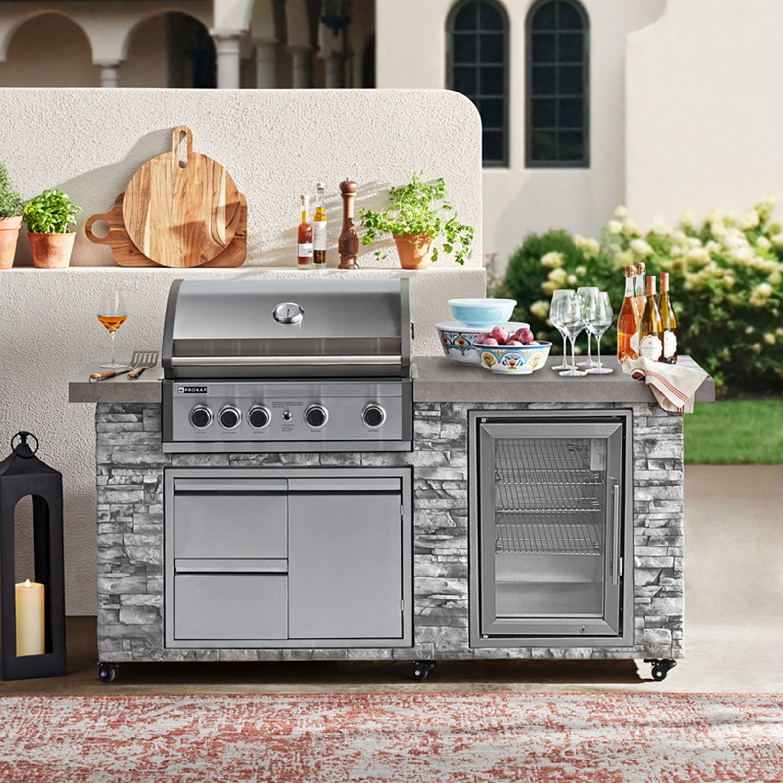 Outdoor cooktop grills best sale