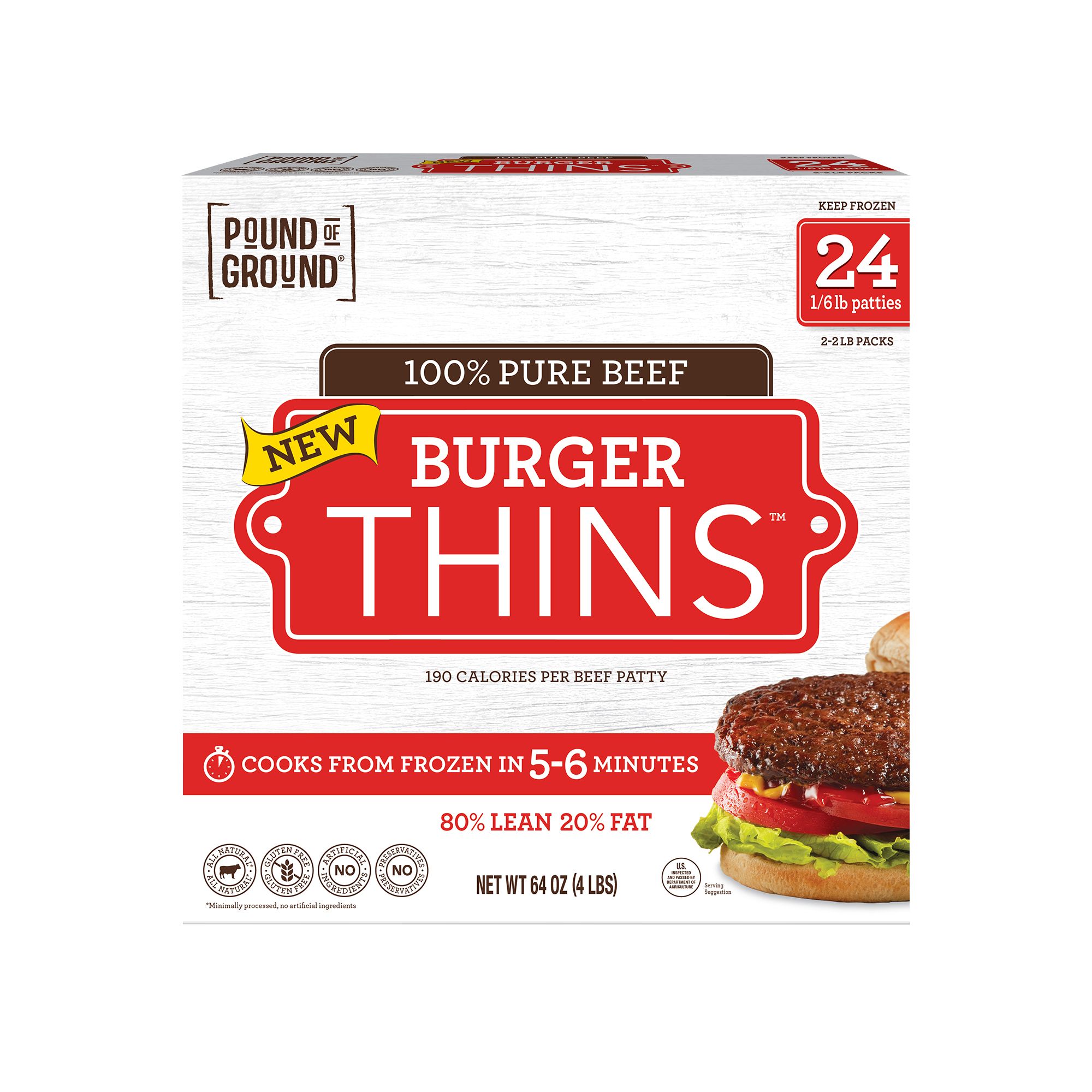 Bubba Burger - Bubba Burger, Veggie Burgers, Original (4 count), Shop