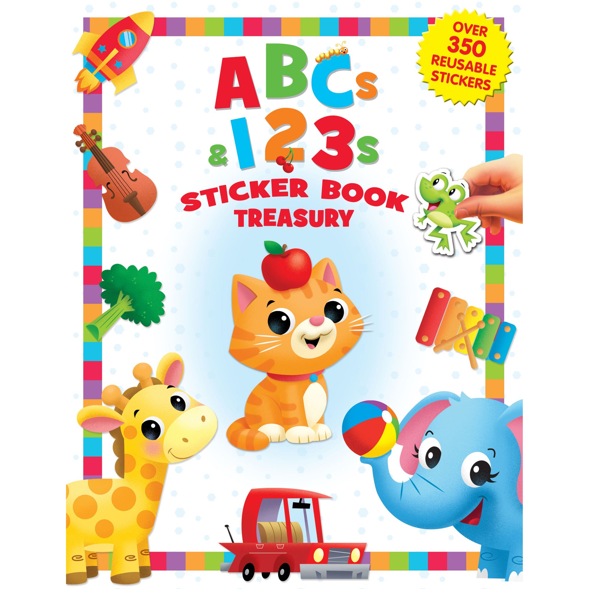 Phidal First Words and Numbers Sticker Book Treasury | BJ's Wholesale Club