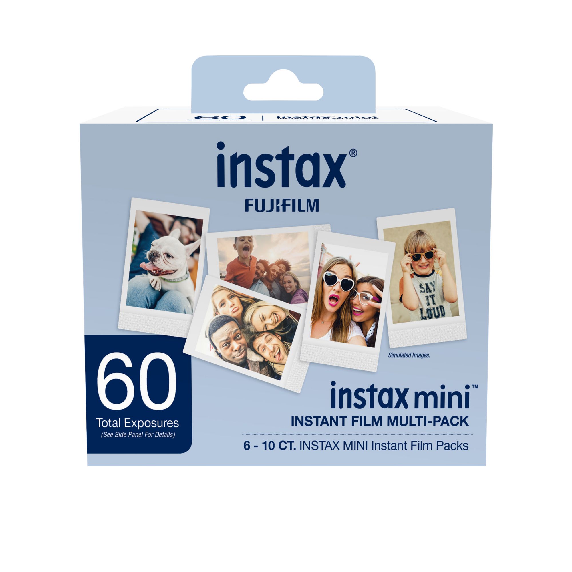 Instax 70100146437 Mini Film pack de 4 x 10 fotos (40 fotos