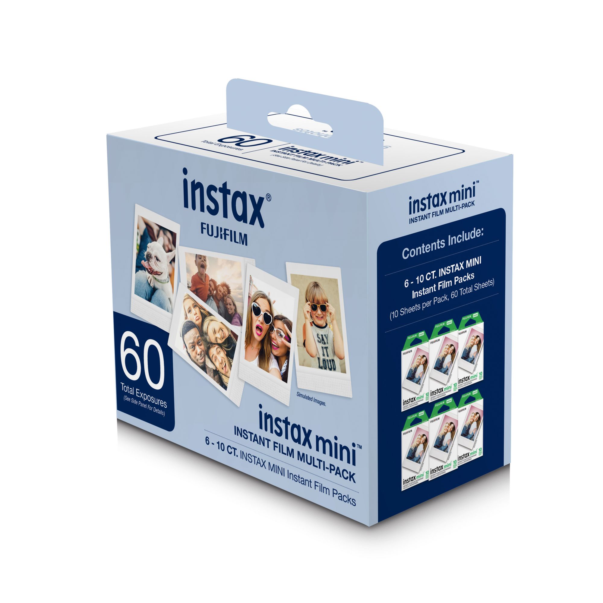 60 Pack) Fujifilm Instax Square Instant Film Value Pack - NEW