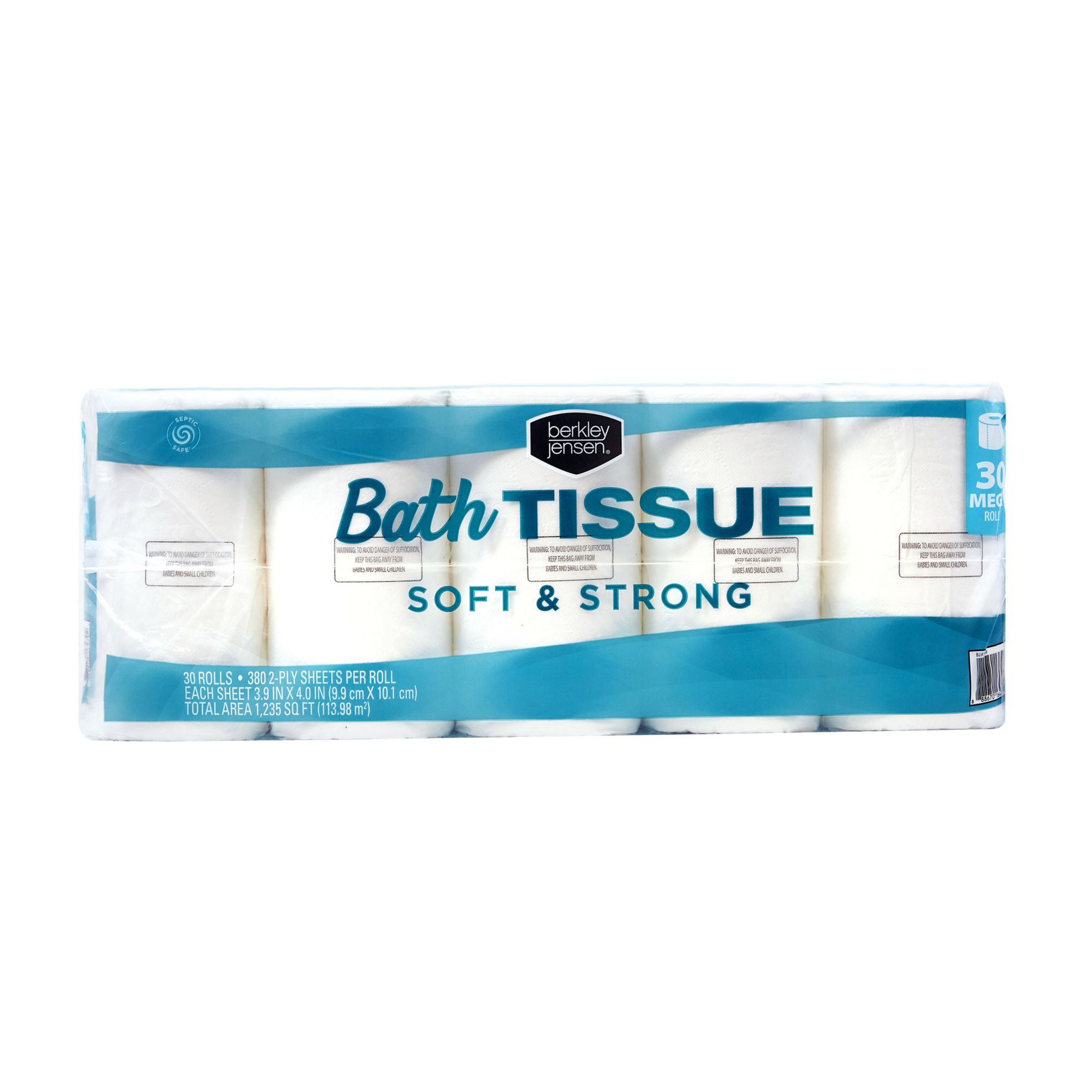 Great Value Everyday Soft Bath Tissue, 9 Mega Rolls