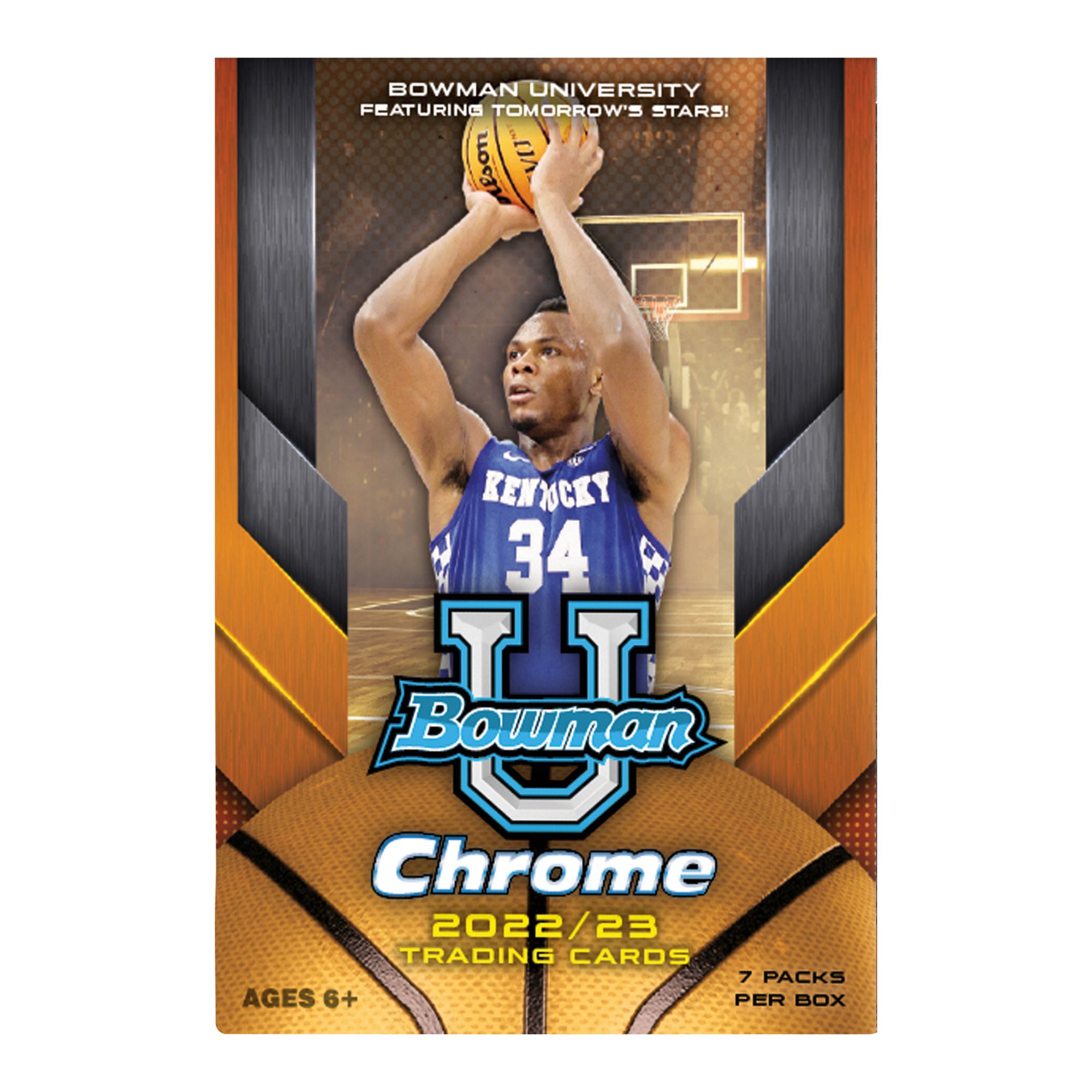 Topps 2022-23 Bowman University Chrome Basketball Blaster Box