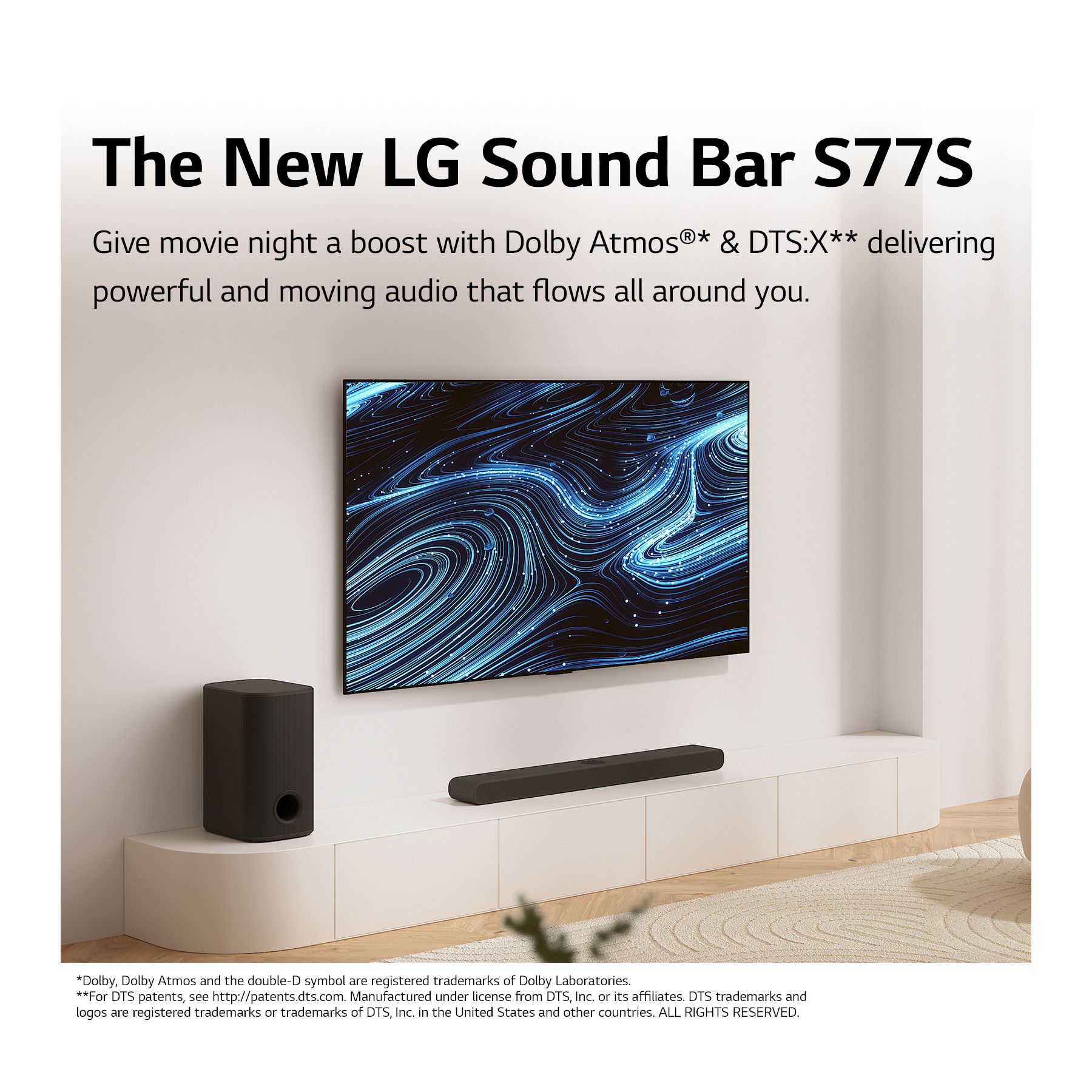 LG SPD7Y 3.1.2 Channel Sound Bar with Dolby Atmos® & DTS:X