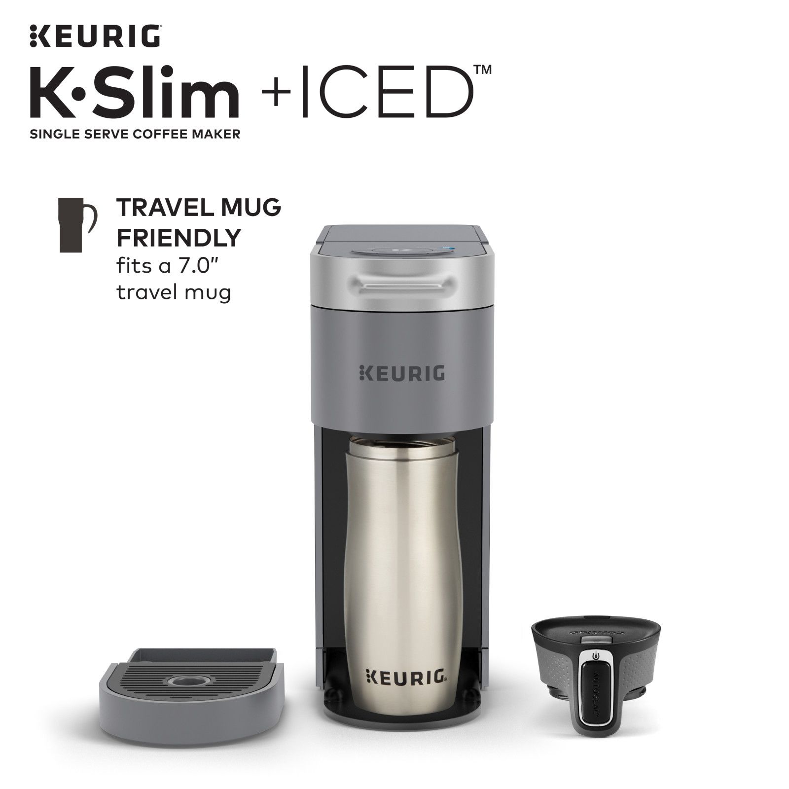 Keurig K-Iced Arctic Gray Single Serve Coffee Maker