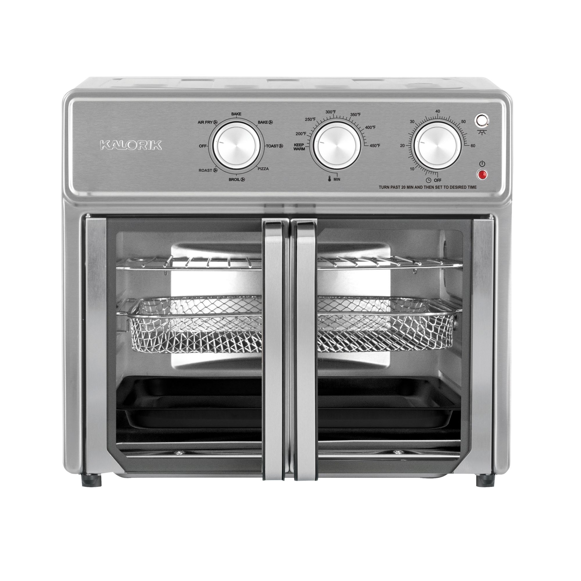 26 QT Extra Large Air Fryer, Convection Toaster Oven with French