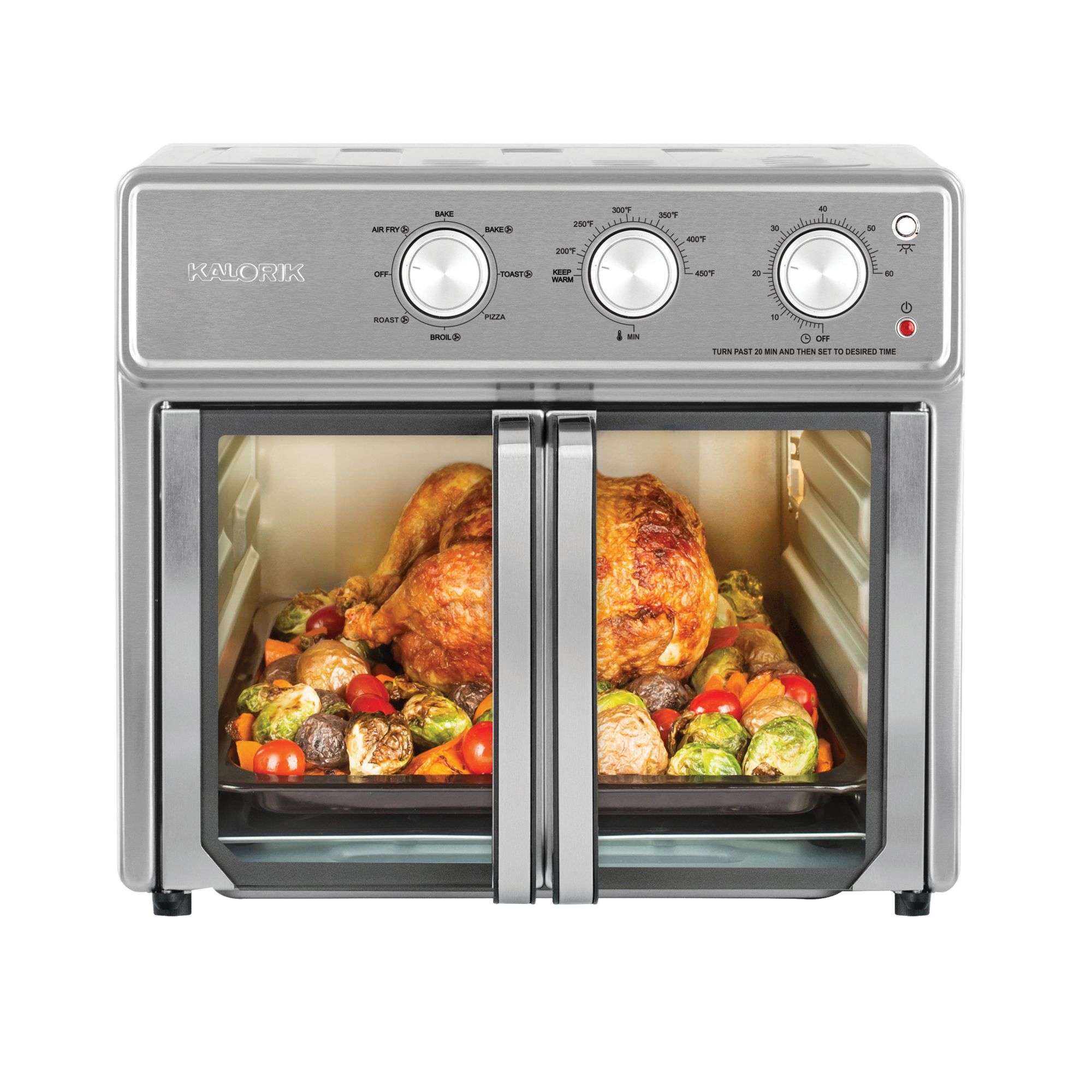 Kalorik MAXX Digital Air Fryer Oven AFO 46045 SS 26 Quart 10-in-1