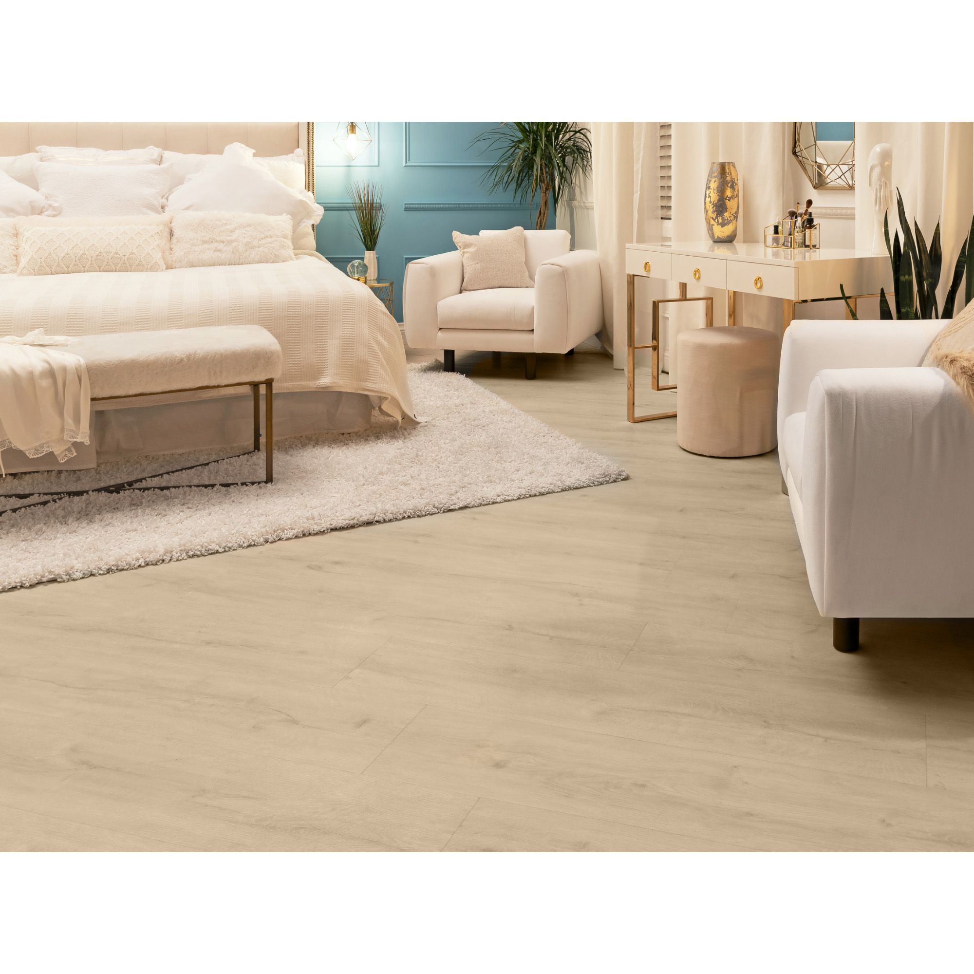 Stone Composite LVP Flooring - White Oak - NewAge Products