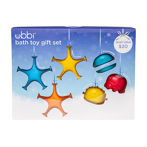 Ubbi Bath Toy Gift Set