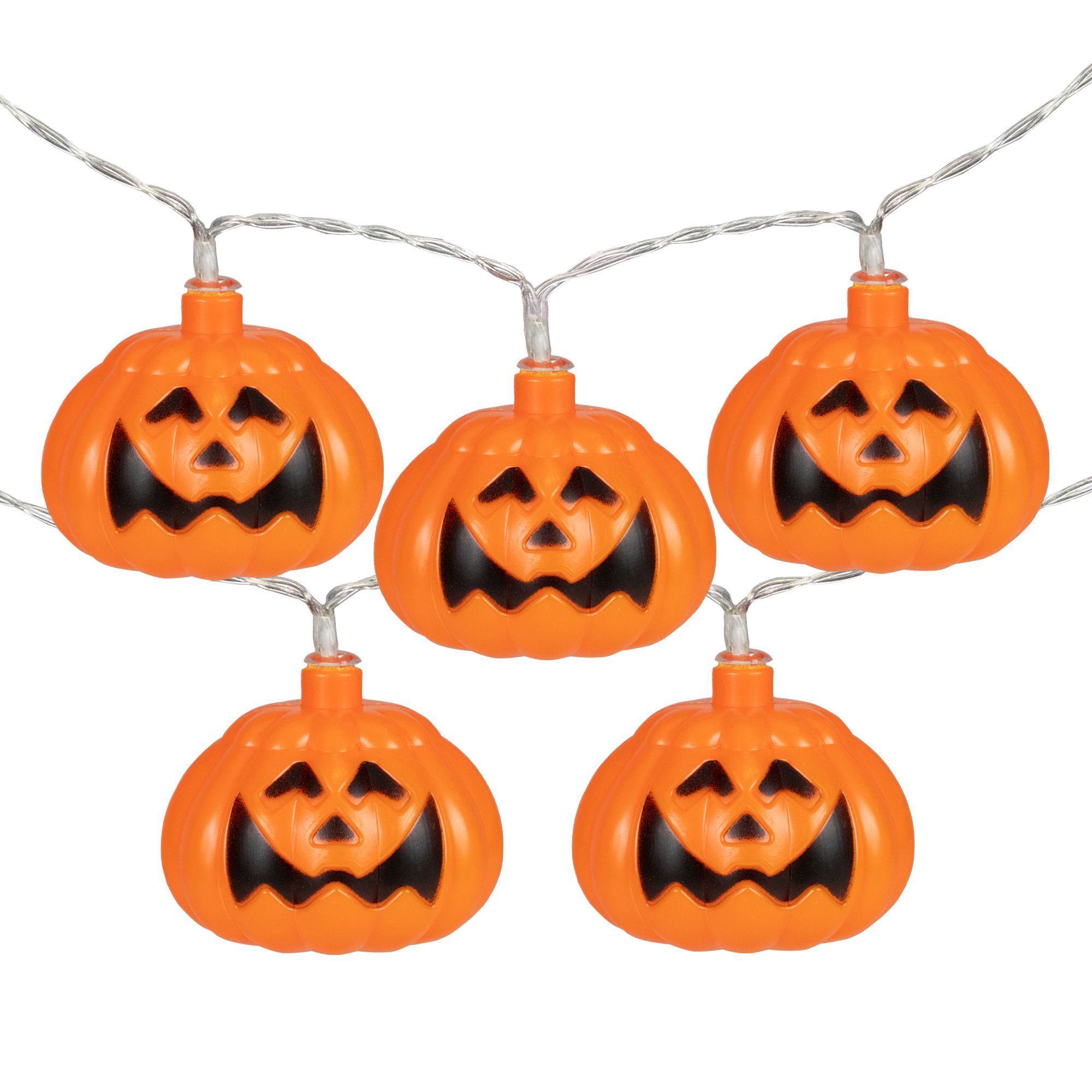 Northlight 3' LED JackOLantern Halloween Light Set Warm White