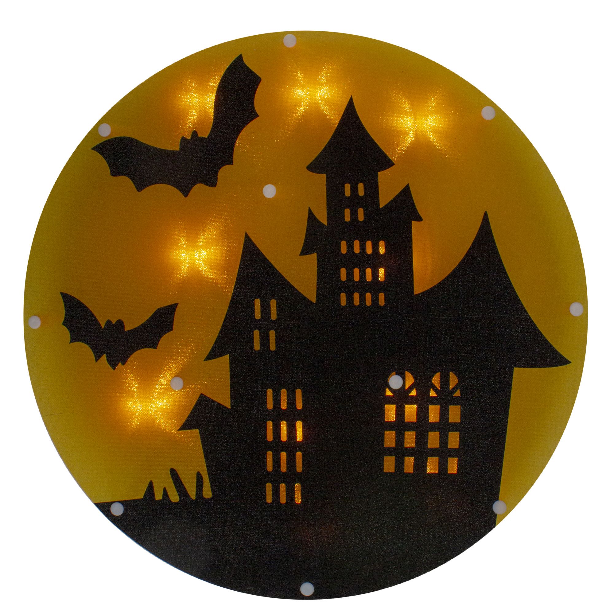 Silhouette Design Store: Haunted House Ornament