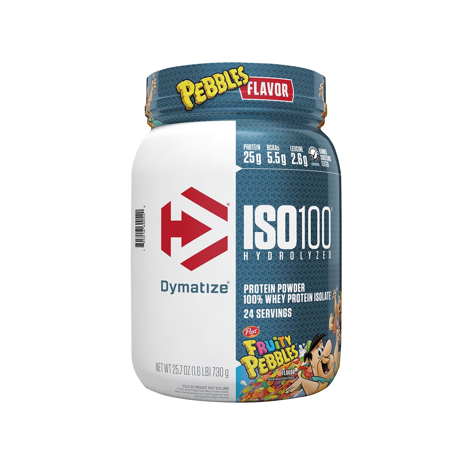 Dymatize ISO 100 Hydrolyzed Fruity Pebbles Protein Powder