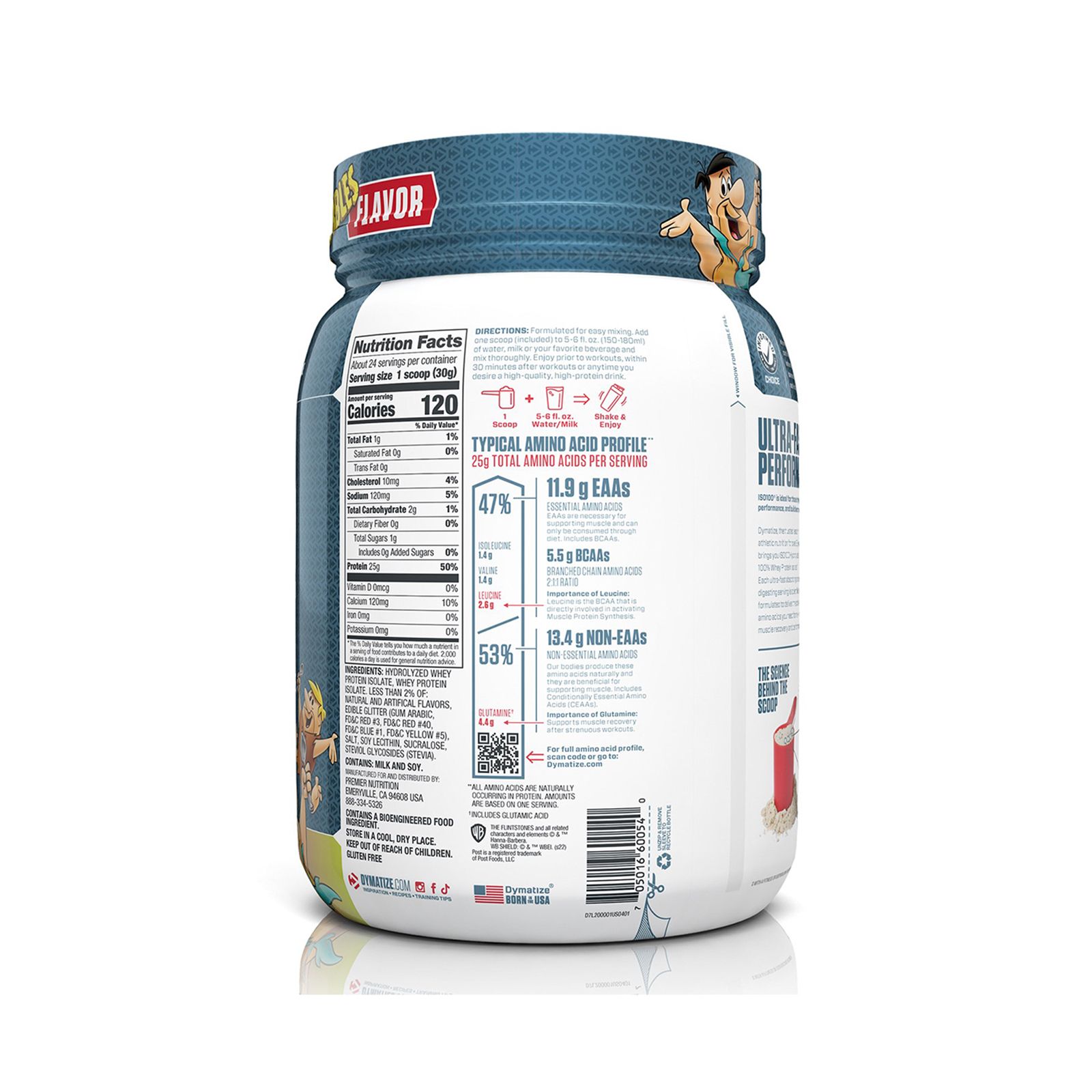 Dymatize ISO 100 Hydrolyzed Fruity Pebbles Protein Powder