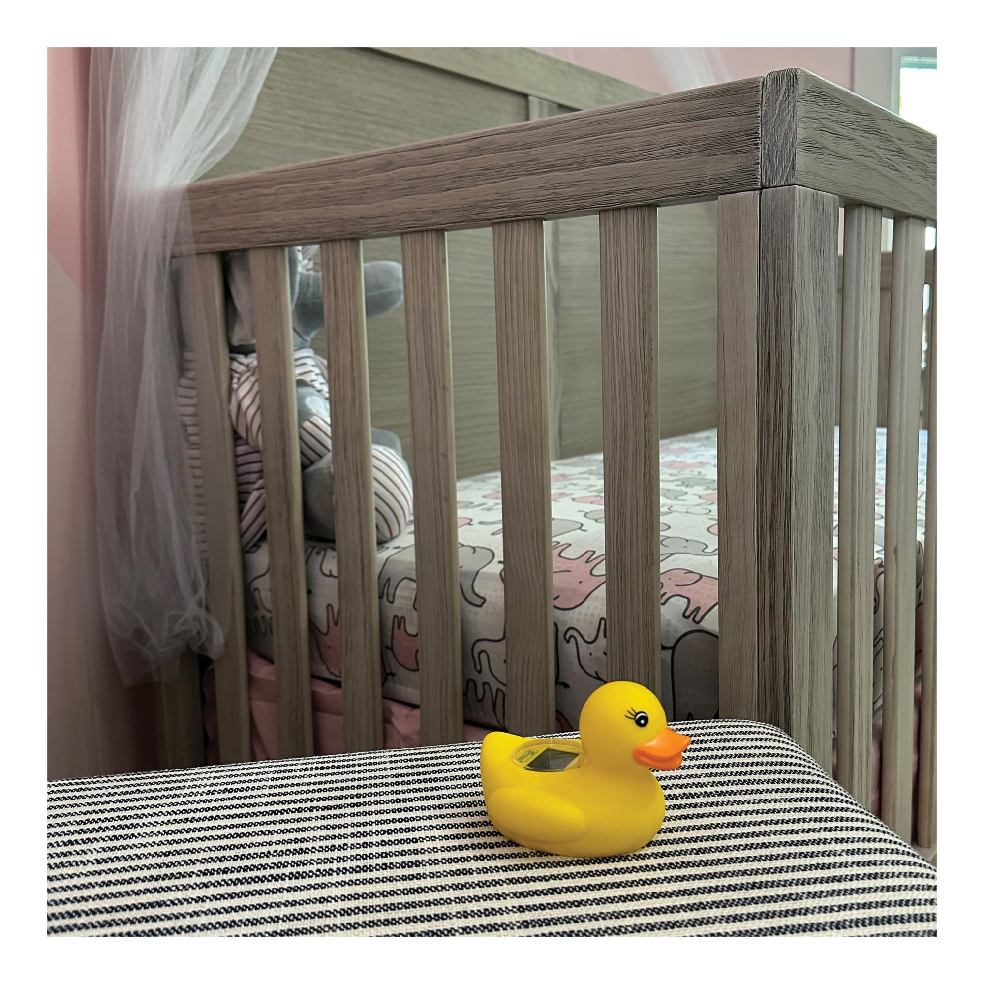 1 Pc Rubber Ducky Baby Room Thermometer Bath Tub Nursery Temperature Safety  Duck