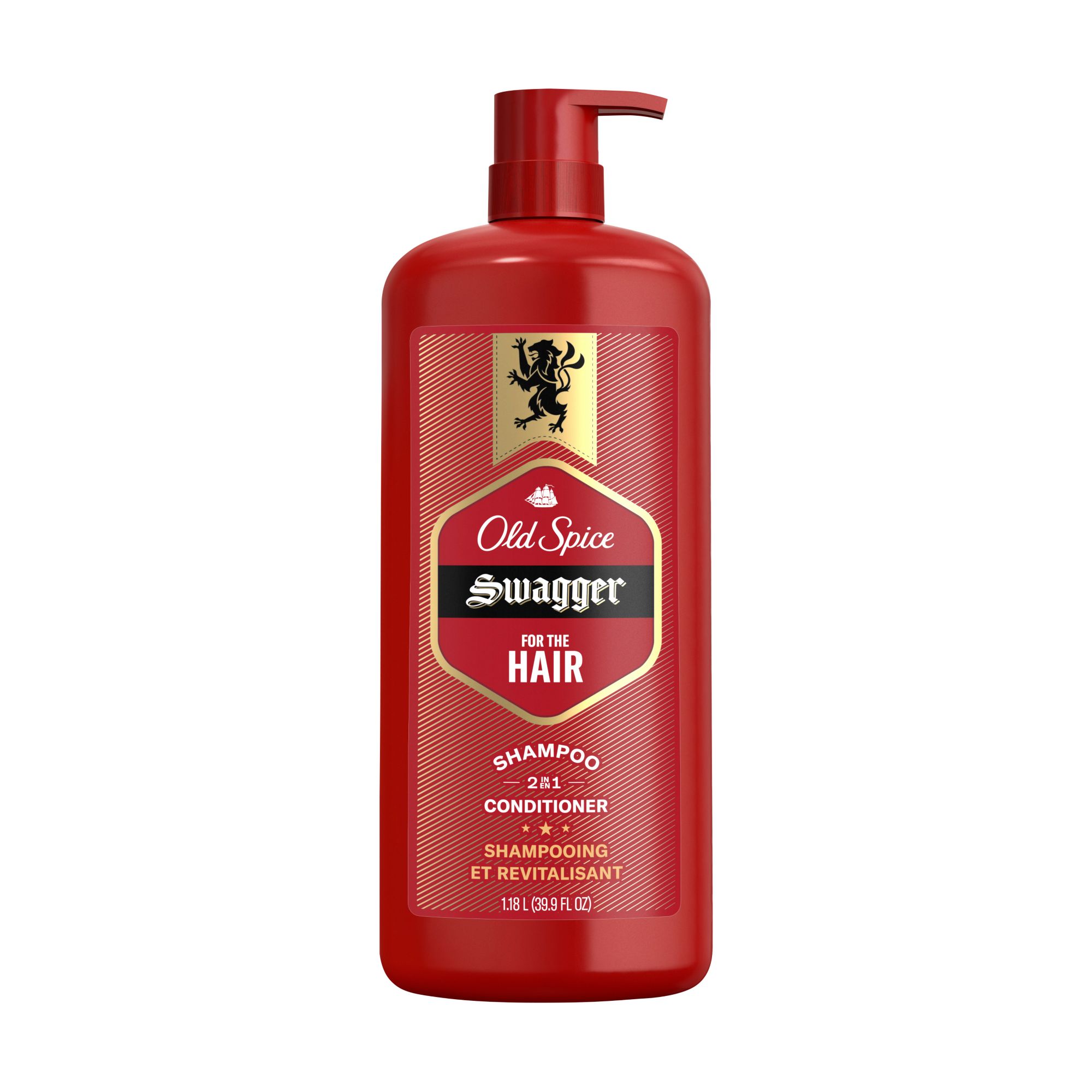 Old Spice Swagger 2-in-1 for Men, 39.9 fl oz.