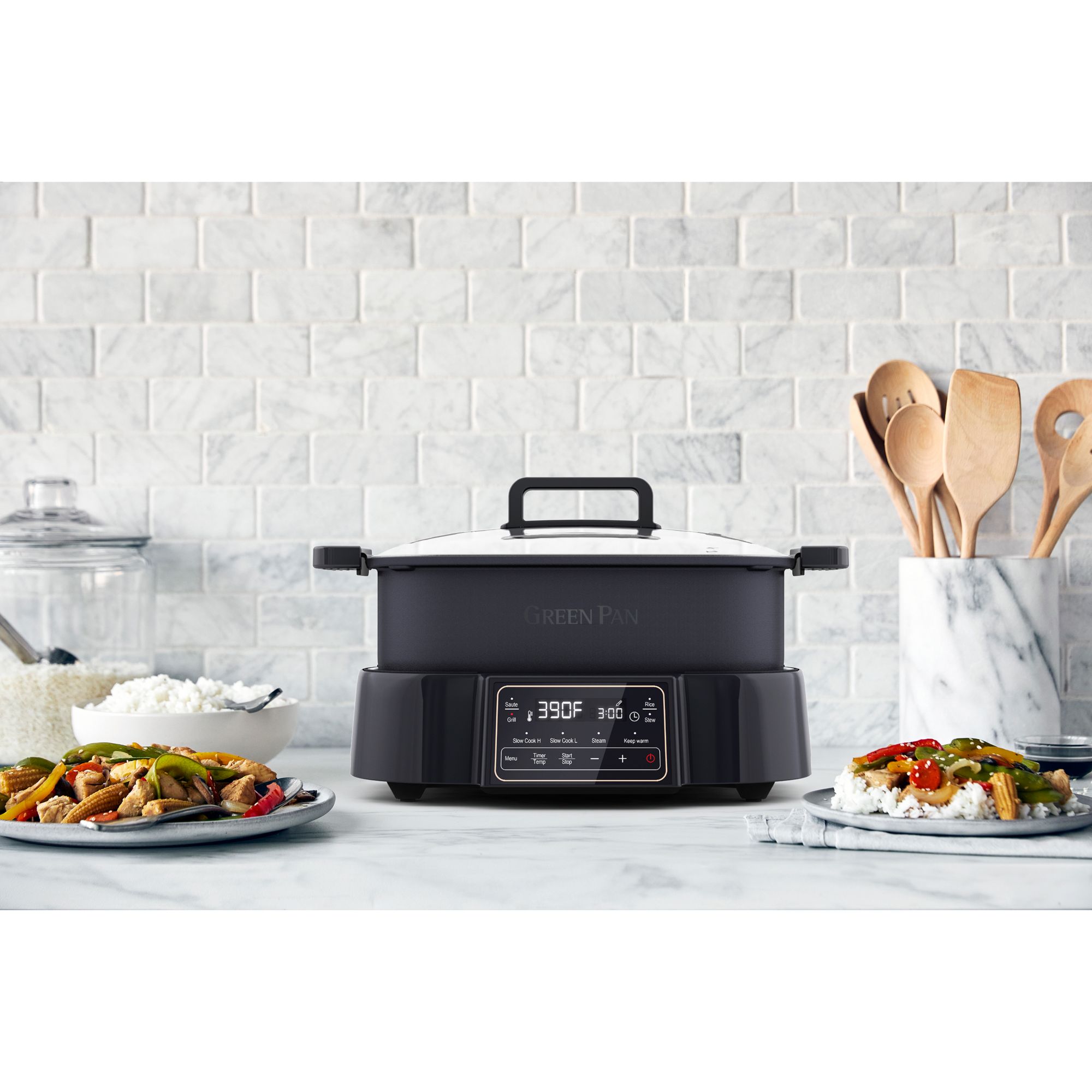 Bistro Noir 13-in-1 Multi Cooker Air Fryer Grill