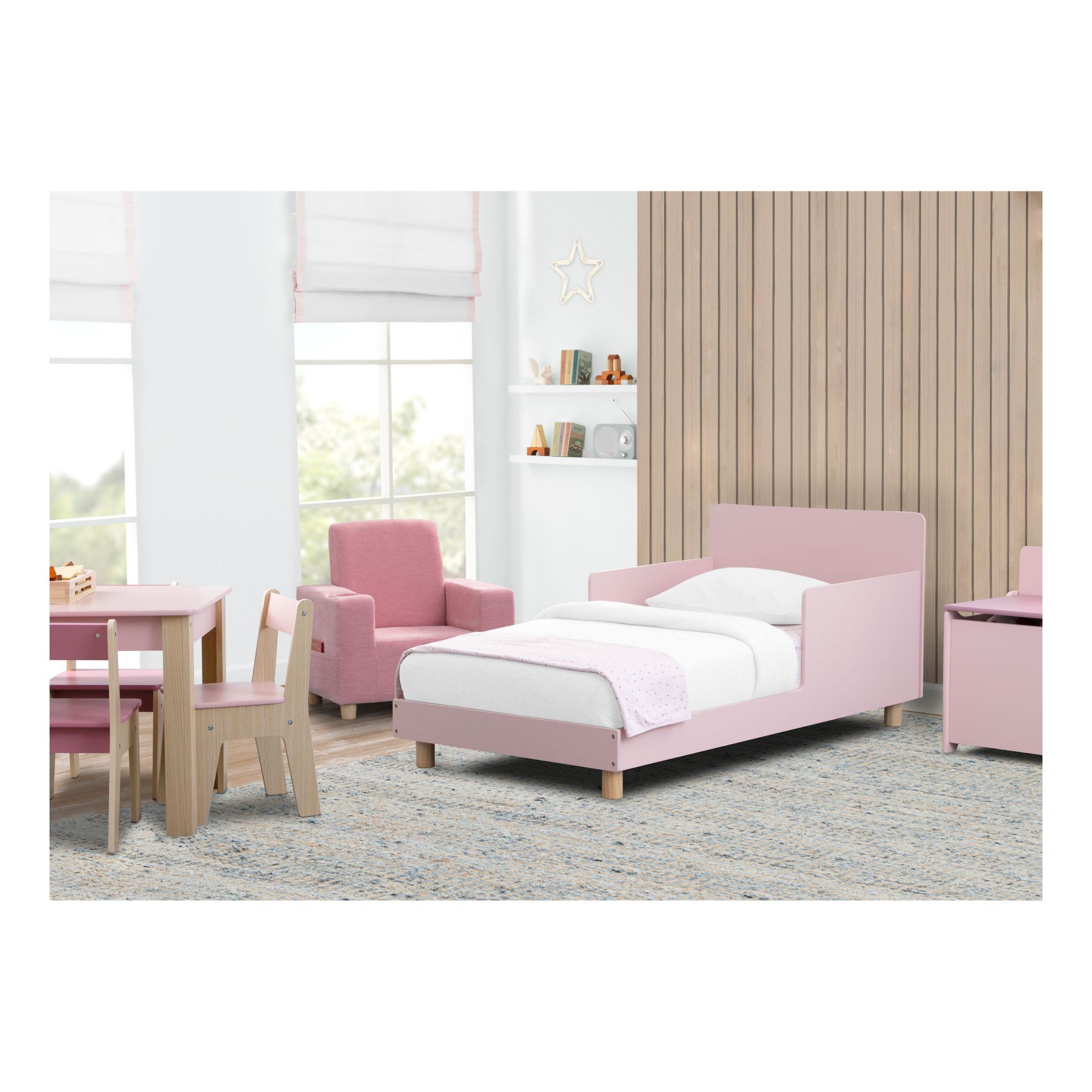 GapKids by Delta Children Toddler Bed, Blush/Natural BJ's Wholesale Club