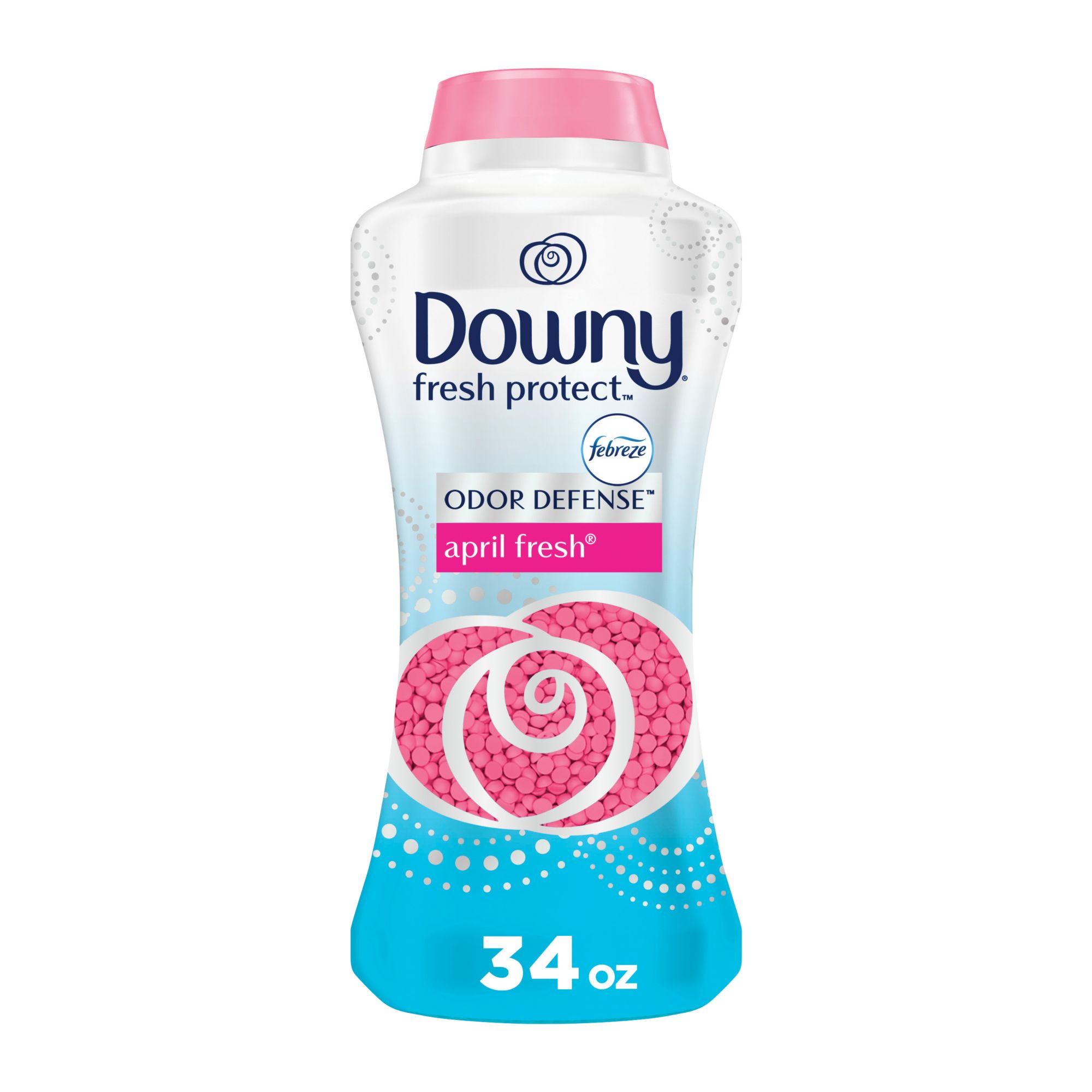 Downy Fresh Protect In Wash Odor Defense Beads, 34 oz. - April Fresh